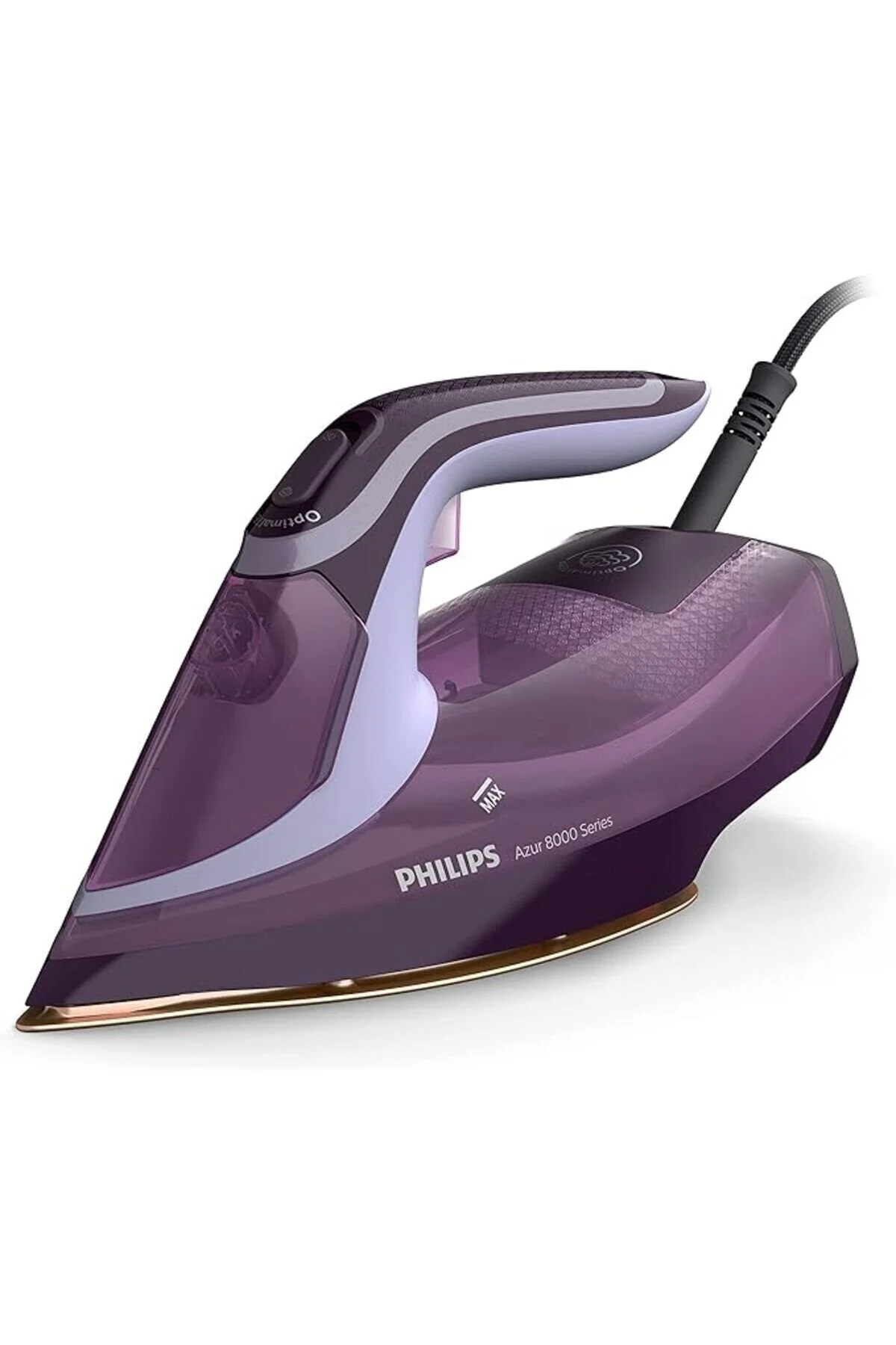 اتو بخار STEAM IRON AZUR سری 8000 3000 وات STEAMGLIDE بدون سوختگی خاموش شدن خودکار DST 8021 30 اورجینال Philips