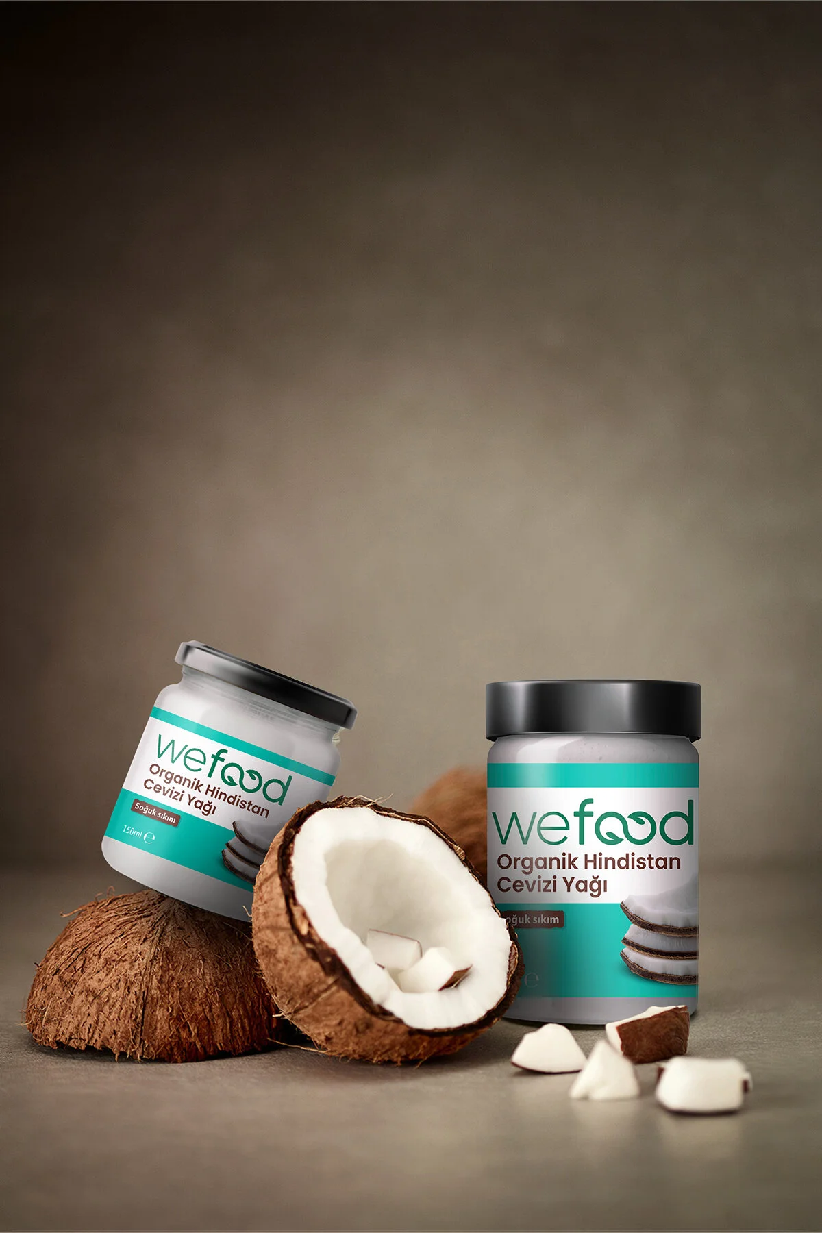 Wefood روغن نارگیل ارگانیک 300 میلی لیتر (فشردهی سرد)