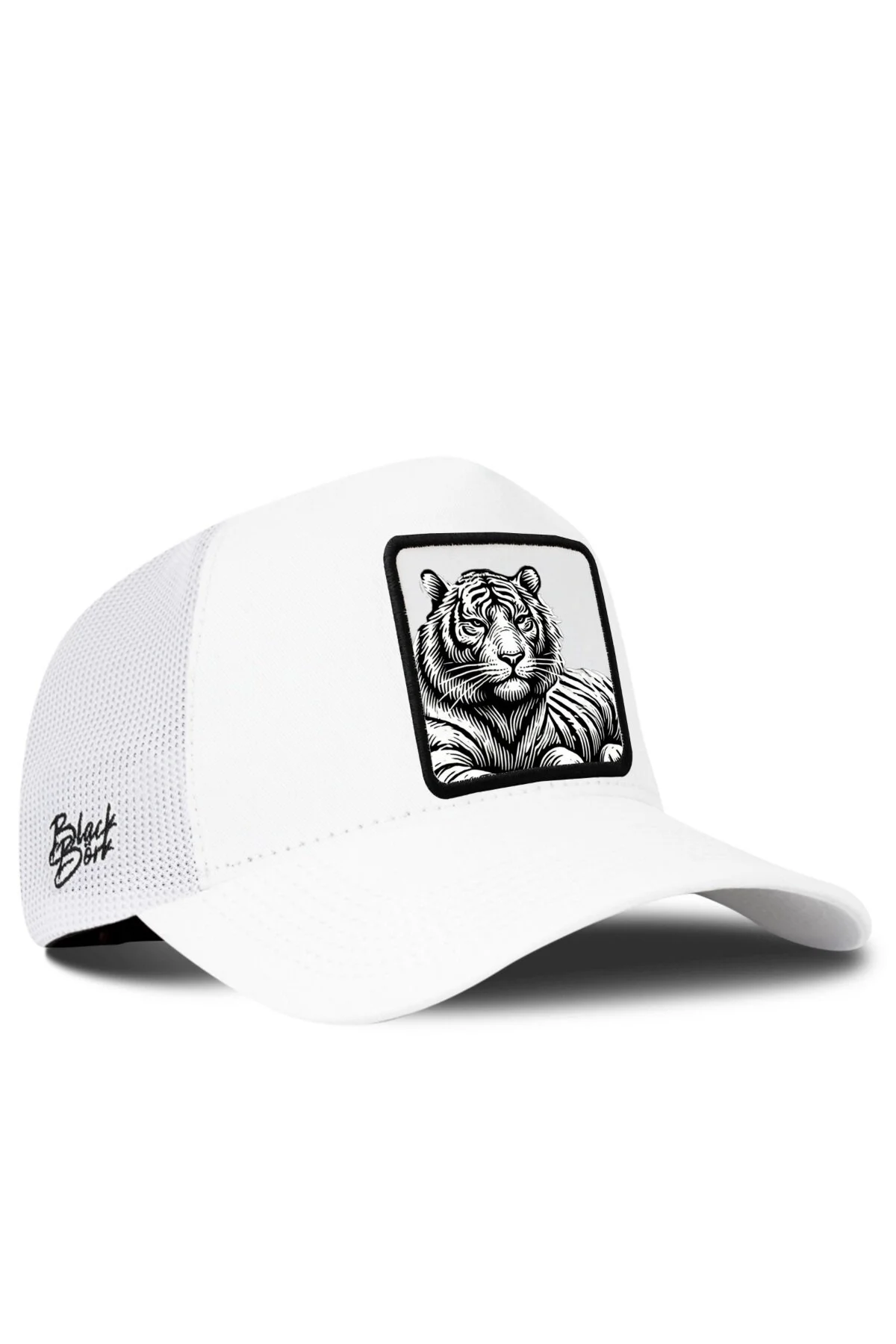 کلاه مردانه و زنانه V1 BENGAL TIGER LOG با کامیون سفید بلک‌ بورک BlackBörk