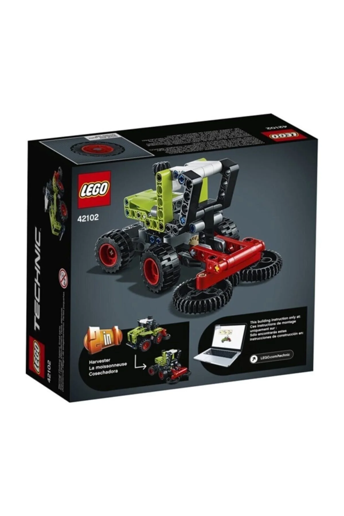 لگو و اسباب بازی های ساخت محور TECHNIC MINI CLAAS XERION 42102 از ترکیه LEGO