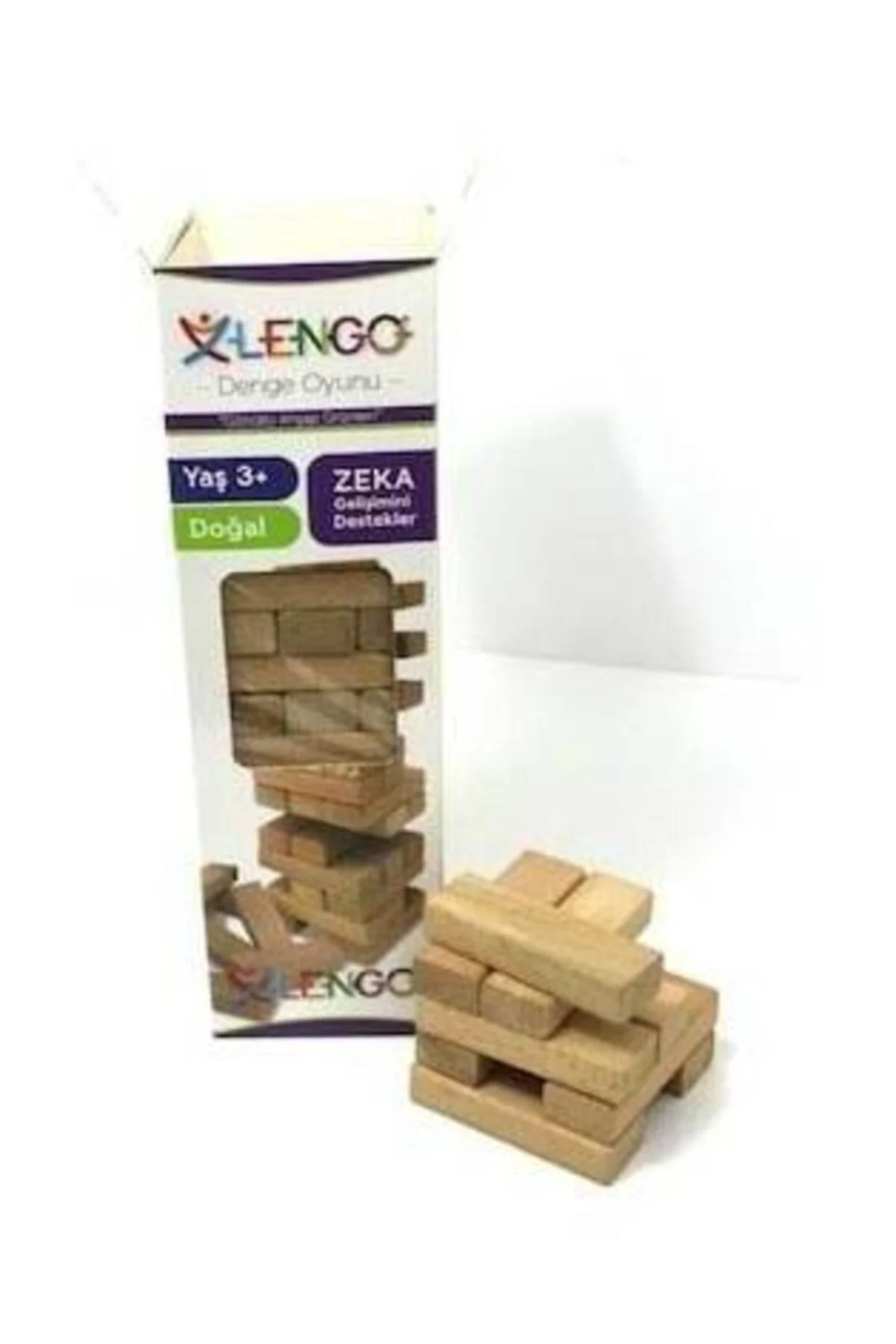 بازی های رومیزی بلوک ساختمانی چوبی Lengo  Jenga