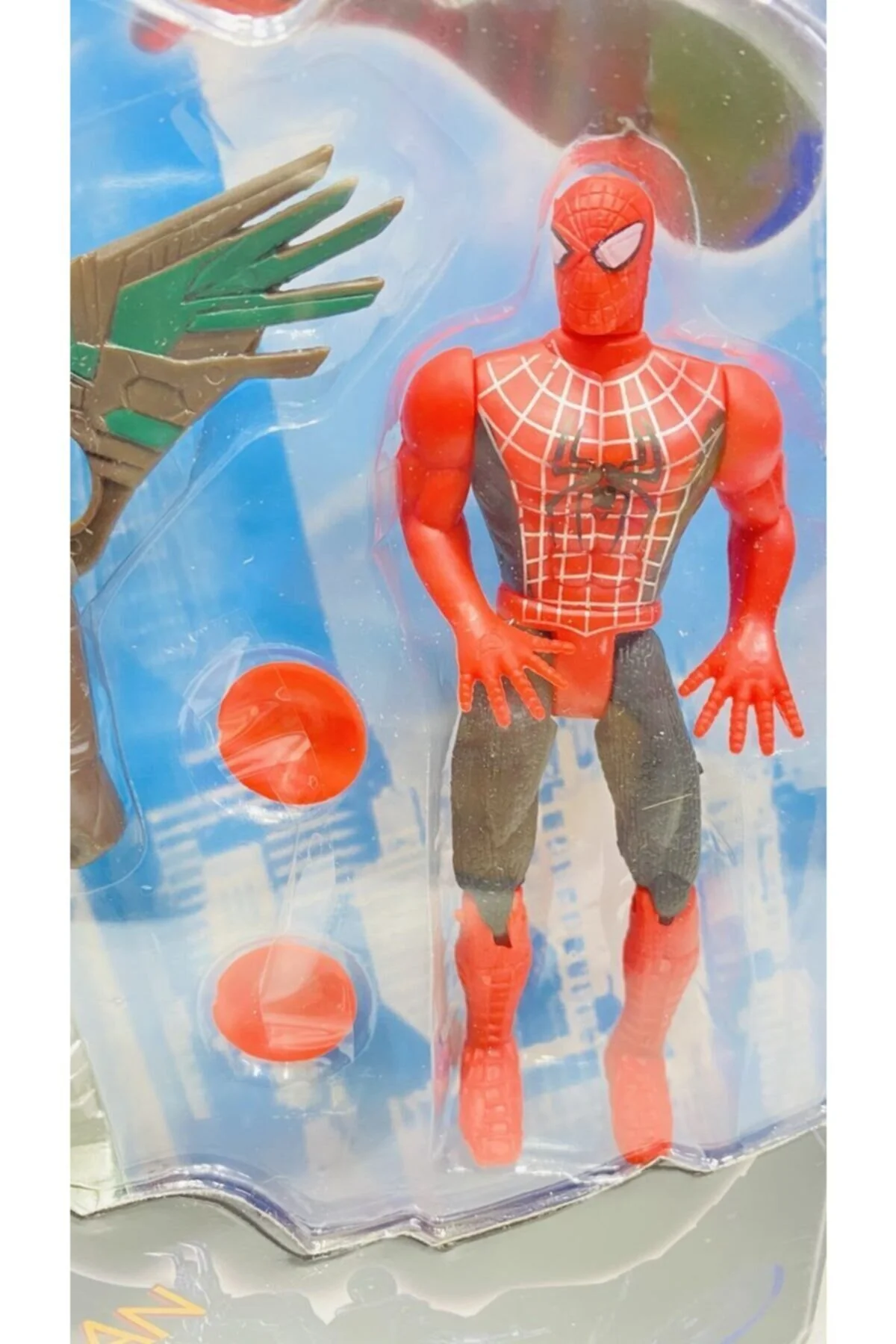 اسباب بازی های فیگور دیگر مجموعه شخصیت VE VULTURE 3 تایی مرد عنکبوتی چراغدار مفصلی Spiderman