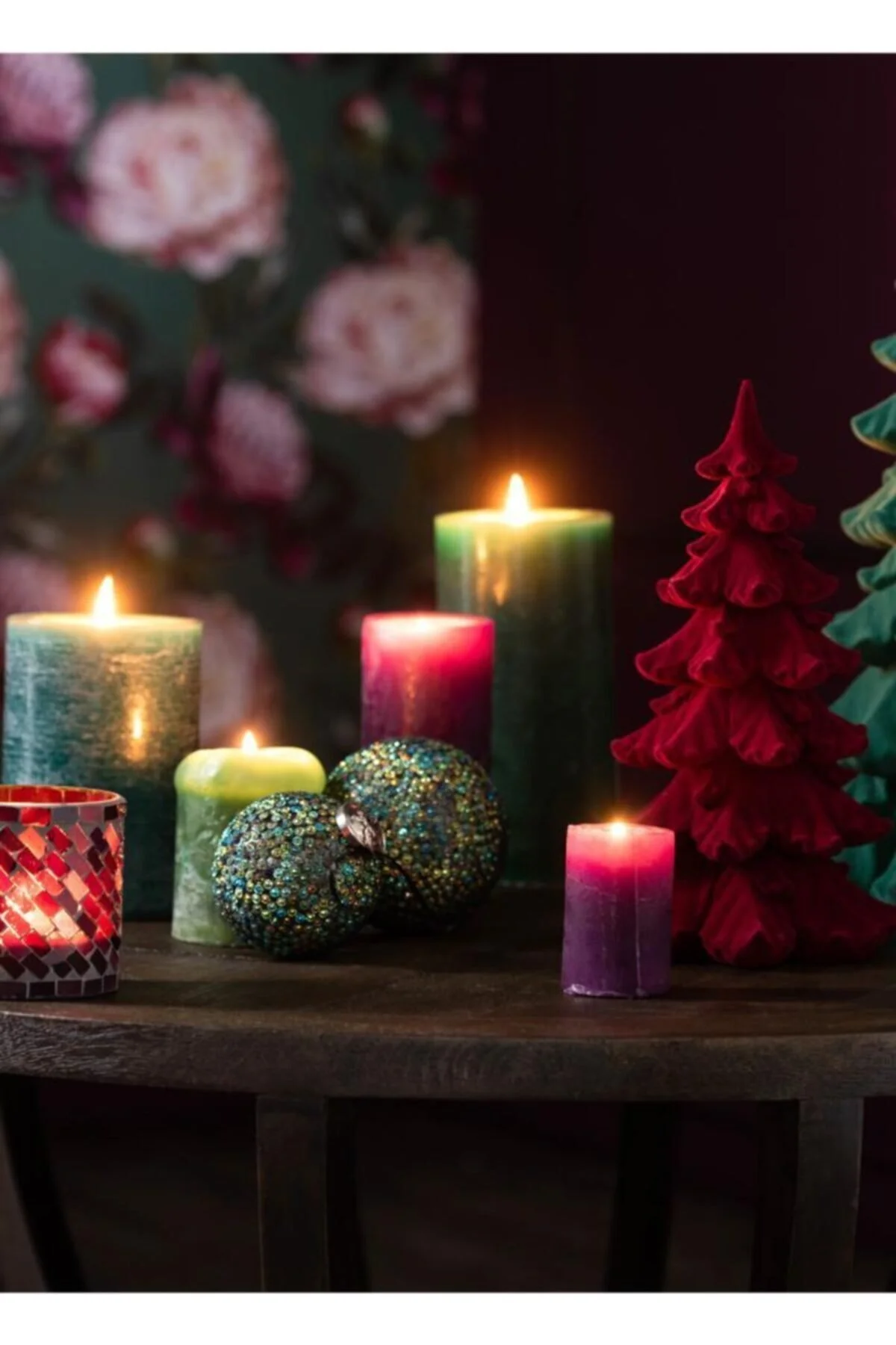 تزیینات سال نو سبز تزئینات کریسمس اورجینال Laromita Decoration