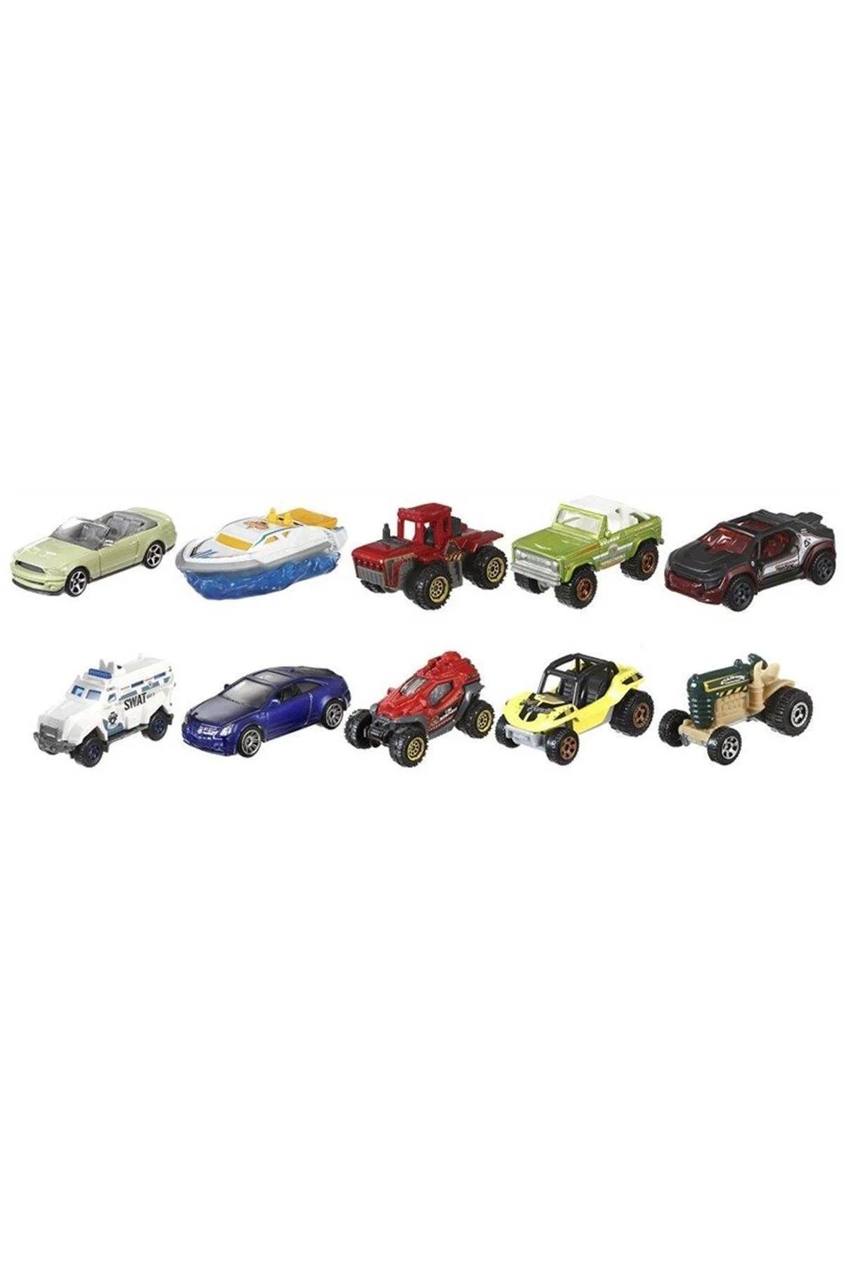 ماشین اسباب بازی MATCHBOX 9 CAR مجموعه X7111 Mattel