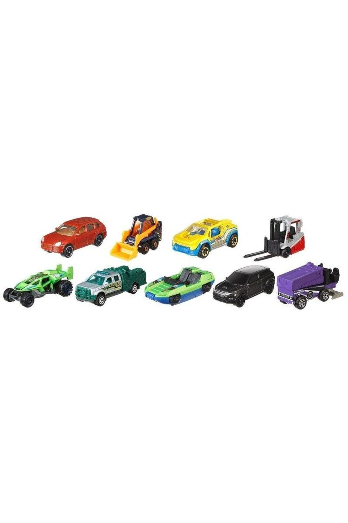 ماشین اسباب بازی MATCHBOX 9 CAR مجموعه X7111 Mattel