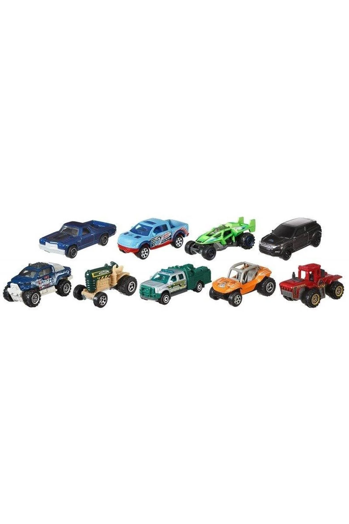 ماشین اسباب بازی MATCHBOX 9 CAR مجموعه X7111 Mattel