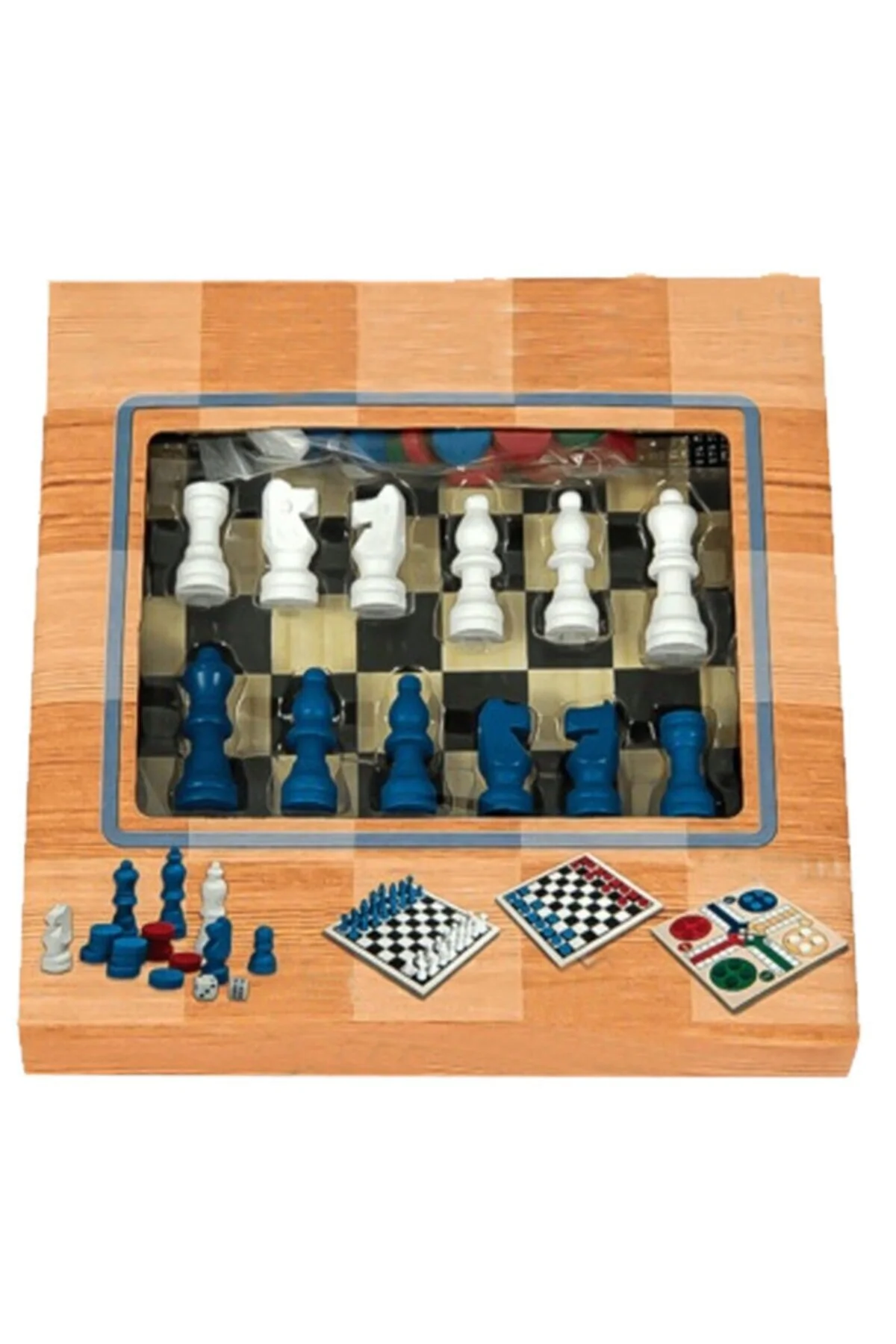 شطرنج SEDEF OKEY TREE 3 PIECE GAME SET BZK 004 ESER