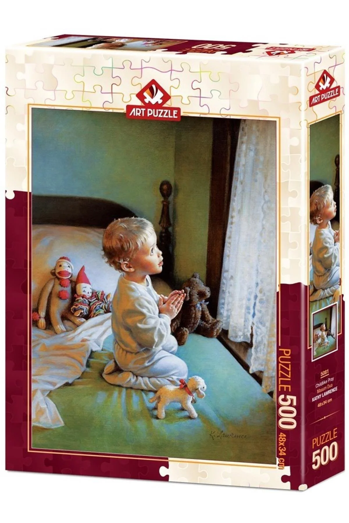 پازل ART INNOCENT PRAYER 24 500 PIECE PUZZLE 5081 از ترکیه Art Puzzle
