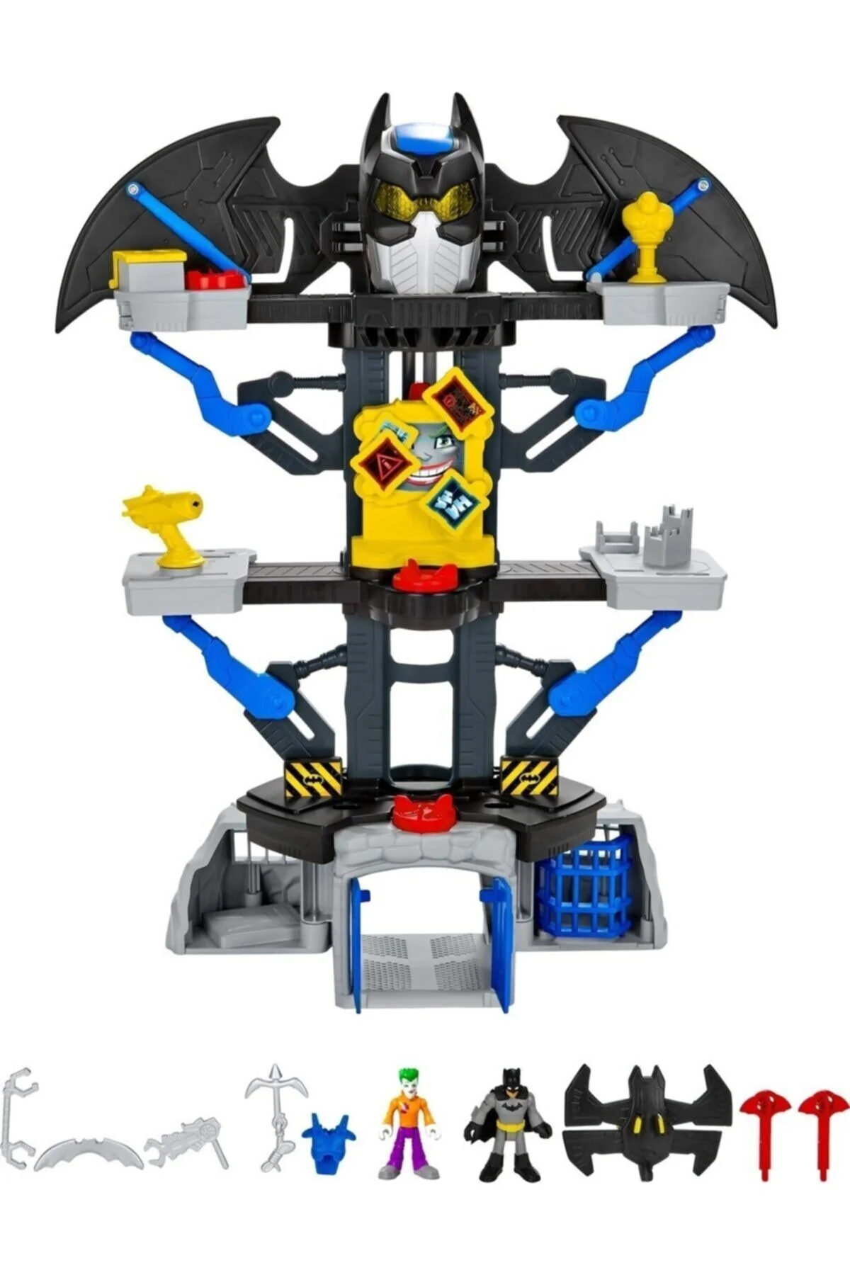 اسباب بازی های فیگور دیگر مردانه و زنانه TOY IMAGINEXT DC SUPER FRIENDS در حال تغییر مجموعه BATCAVE ایمجینکس Imaginext