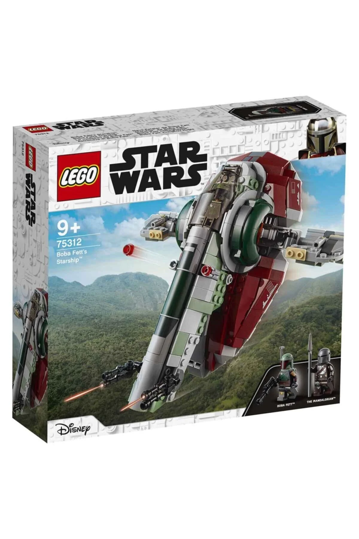 لگو و اسباب بازی های ساخت محور STARSHIP BOBA FETT'S MANDALORIAN WARS 75312 از ترکیه LEGO