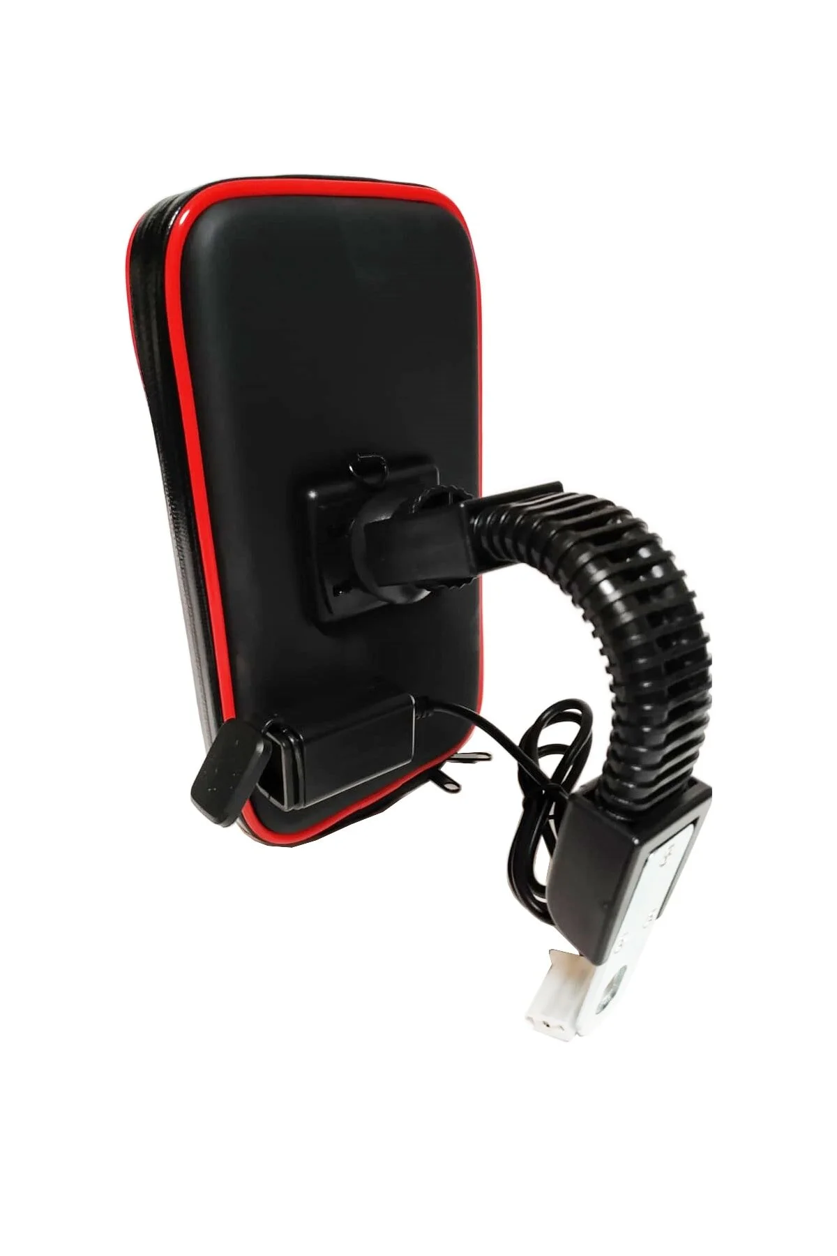 نگهدارنده تجهیزات موتورسیکلت برقی تلفن موتور سیکلت ضد آب مرتبط با Usb دارای 55 و 69 سازگار همه مدل ها پاورتچ Powertec