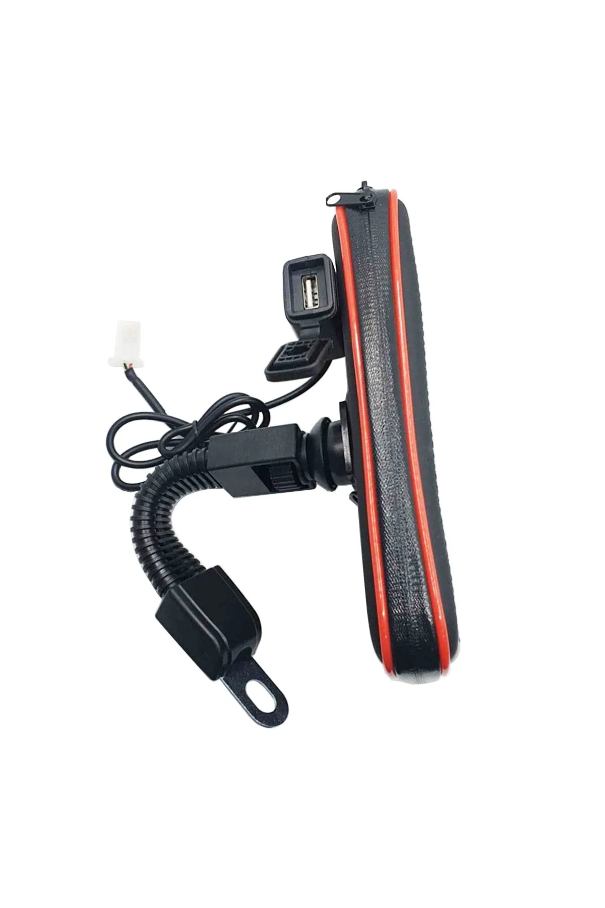 نگهدارنده تجهیزات موتورسیکلت برقی تلفن موتور سیکلت با اتصال Usb 55 63 سازگار مدل ها پاورتچ  Powertec