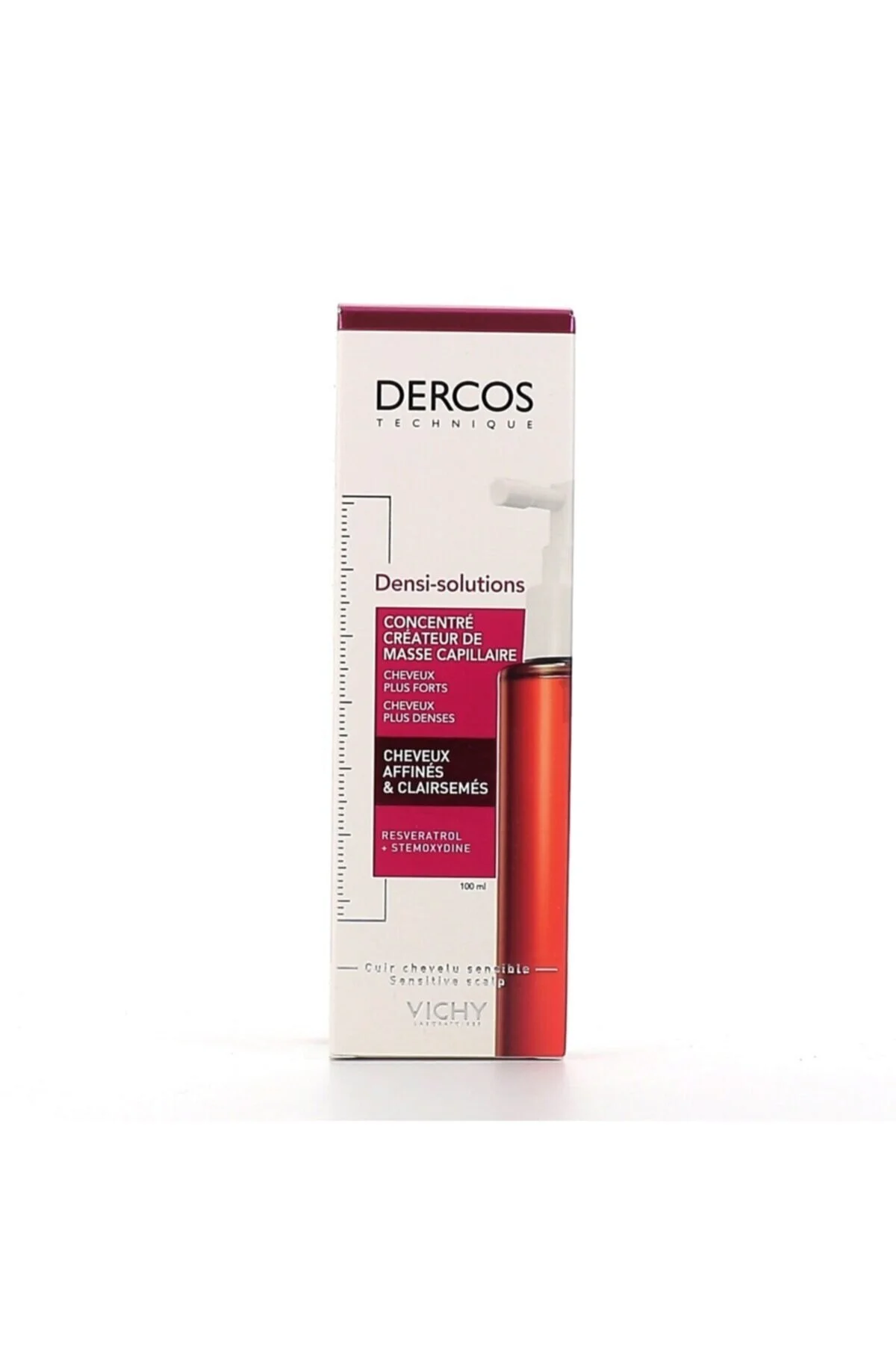 سرم و روغن مو DERCOS DENSI ̇ SOLILIION مراقبت از 100 میل ویشی Vichy