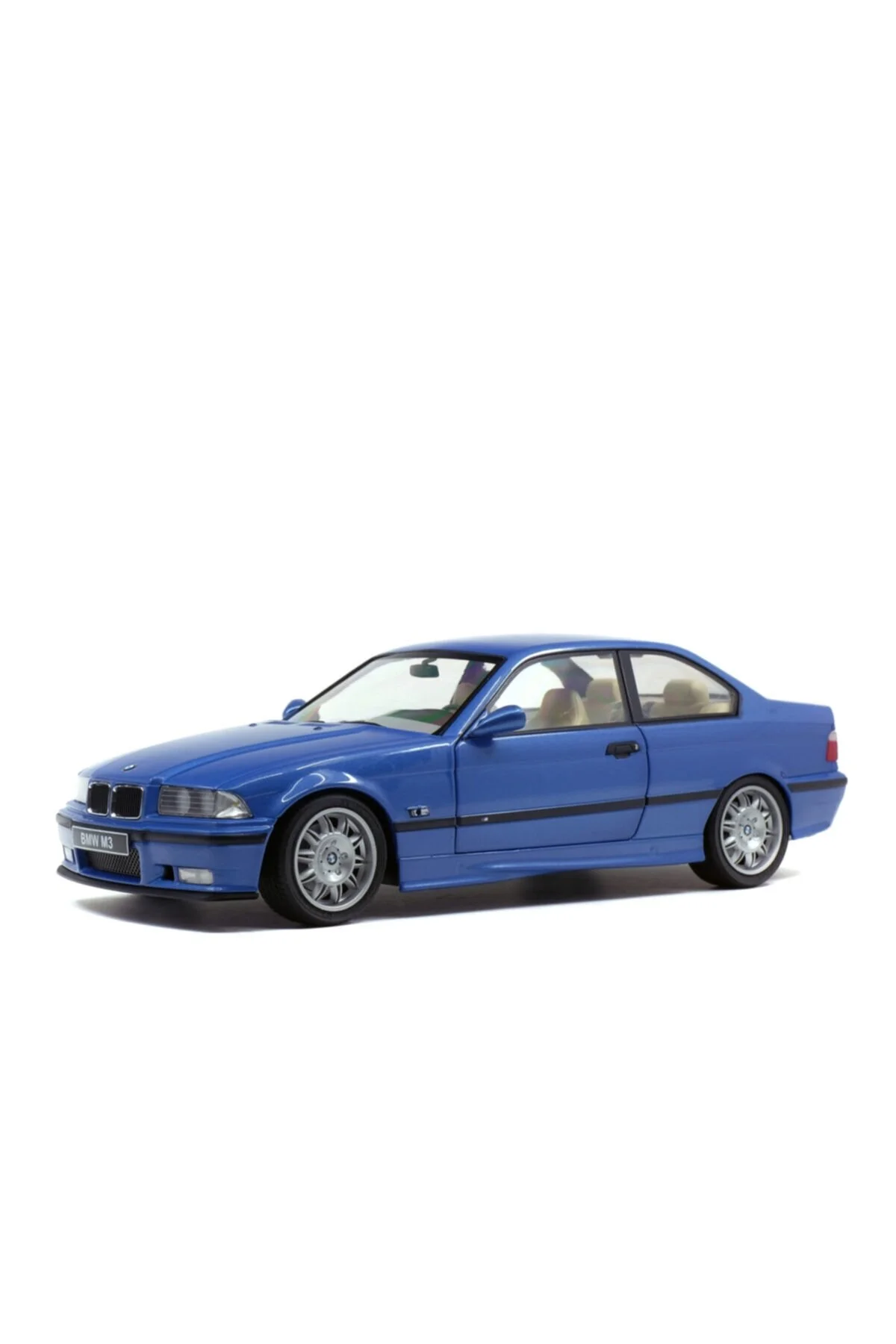 ماشین اسباب بازی 1:18 دیکست مدل خودرو BMW E36 کوپه M3 آبی استوریل Solido
