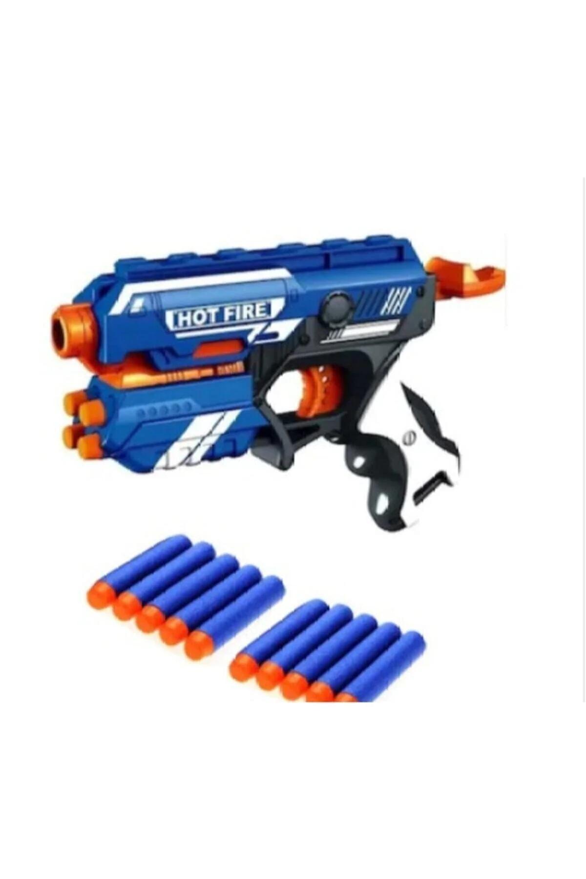 Nerf Weapon Sponge Hot Fire Shooter Toy Gun Shooting Bullets 6363 io2