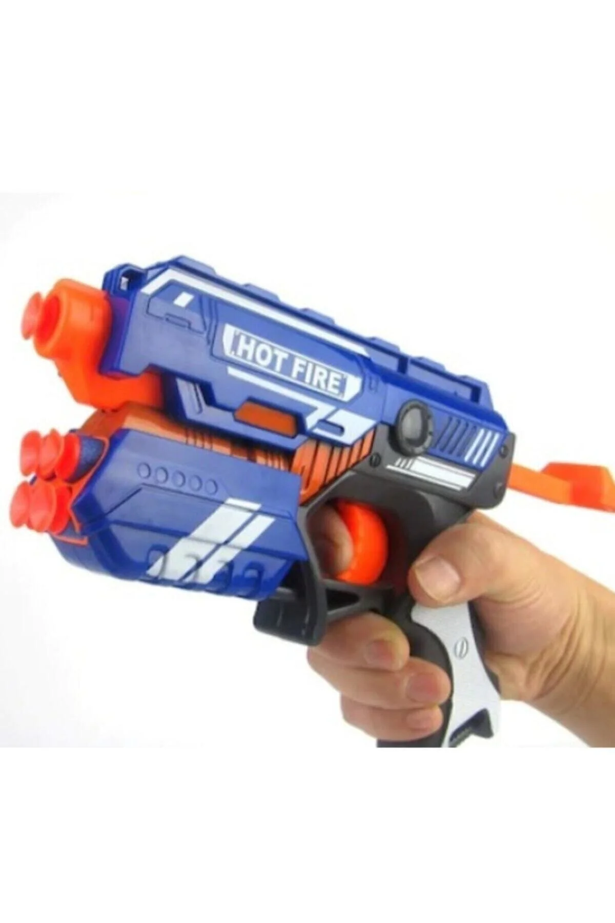 Nerf Weapon Sponge Hot Fire Shooter Toy Gun Shooting Bullets 6363 io2