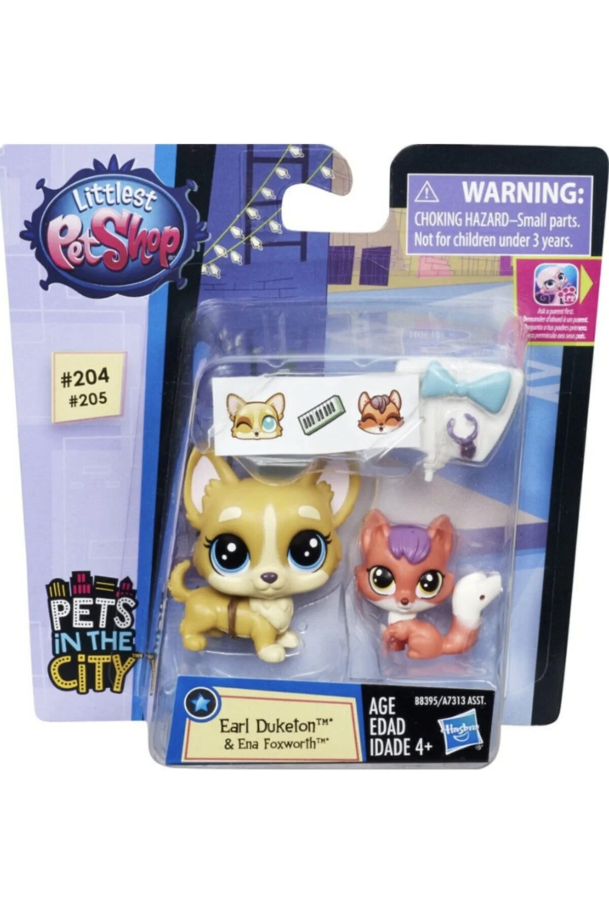 اسباب بازی های فیگور دیگر PETITE AND HIS PUPPY EARL DUKETON, ENA FOXWORTH PET SHOP ORIGINAL PETITES LPS Littlest Pet Shop