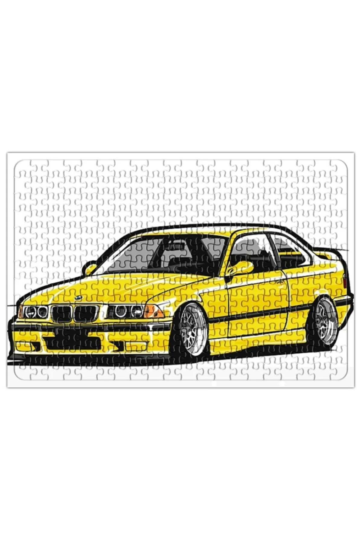 پازل زرد 240 تکه BMW STANDED OUT E36 از ترکیه Baskı Dükkanı