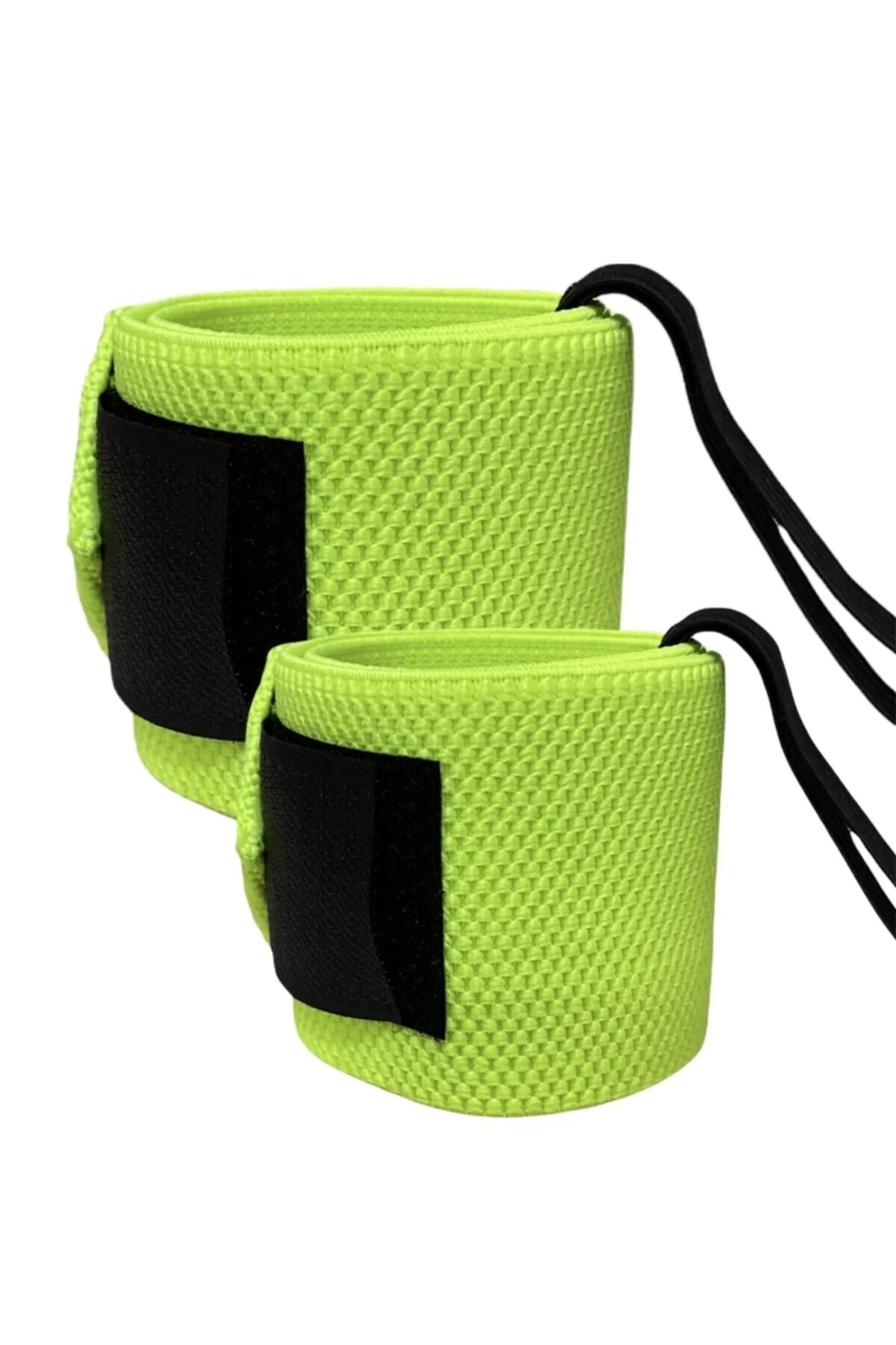 تجهیزات کراسفیت سبز وزنه برداری تناسب اندام و باند مچ دست 50 سانتی متر X 6CM سیم پیچ 1 جفت REMEGE