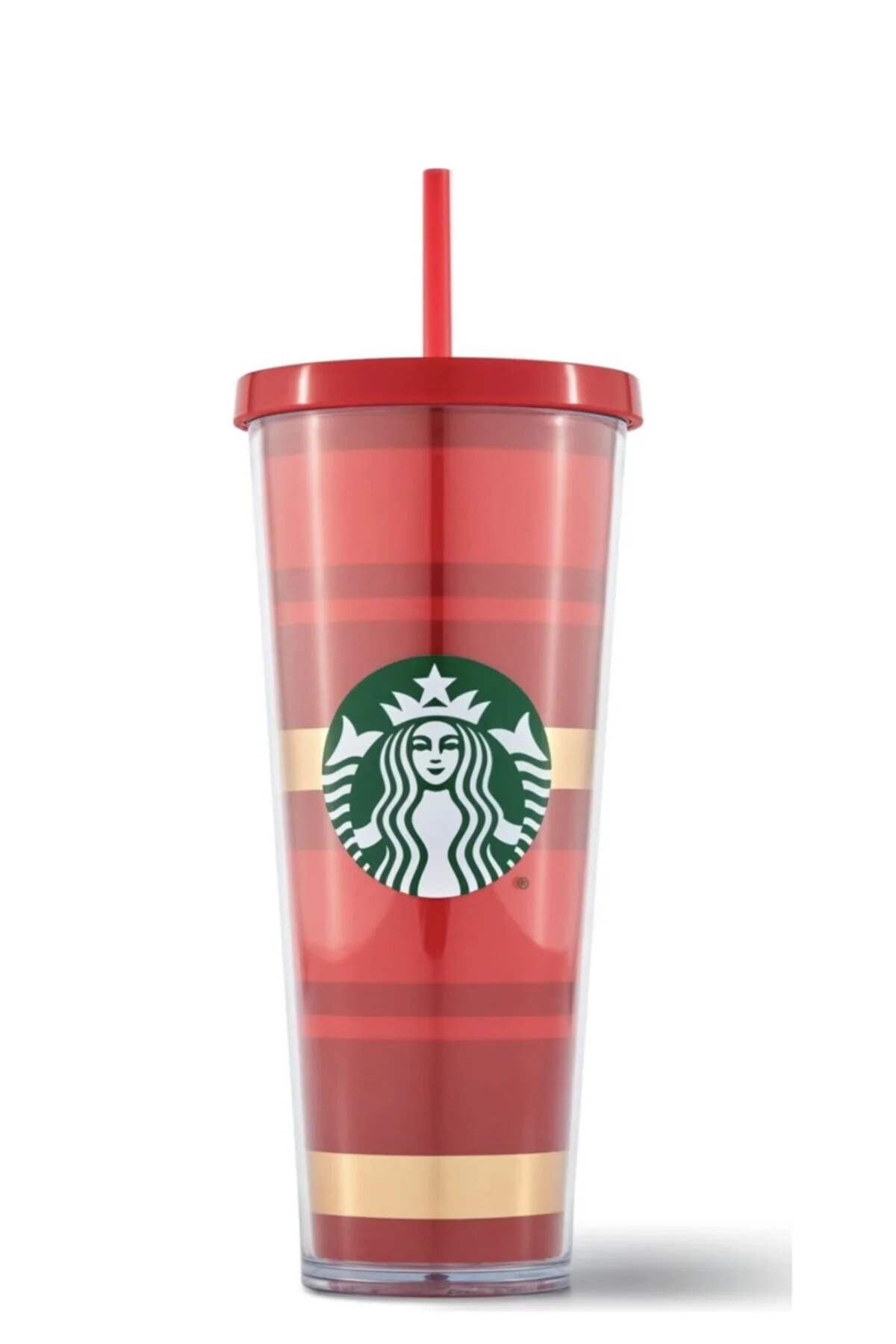 فلاسک قمقمه راه طلای قرمز 710 میلی لیتر استارباکس Starbucks