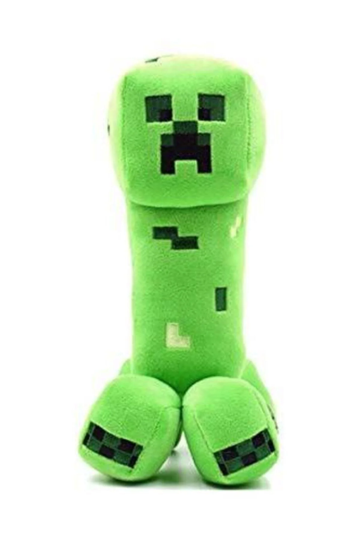 اسباب بازی های پشمی شخصیتی MINECRAFT GREEN CREEPER JJ 19 سانتی متر Minecraft