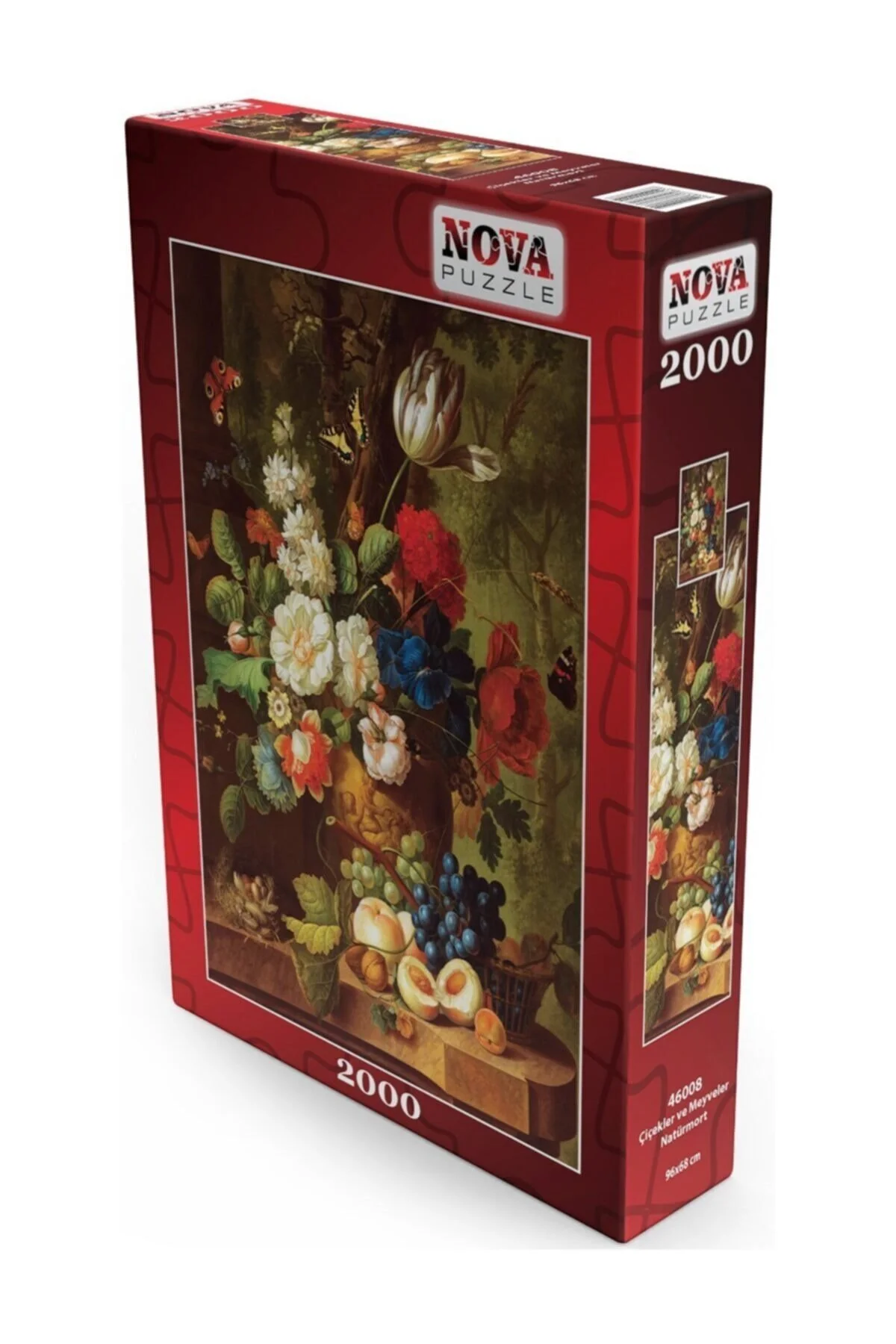 پازل 2000 قطعه گل و میوه بی جان از ترکیه Nova Puzzle