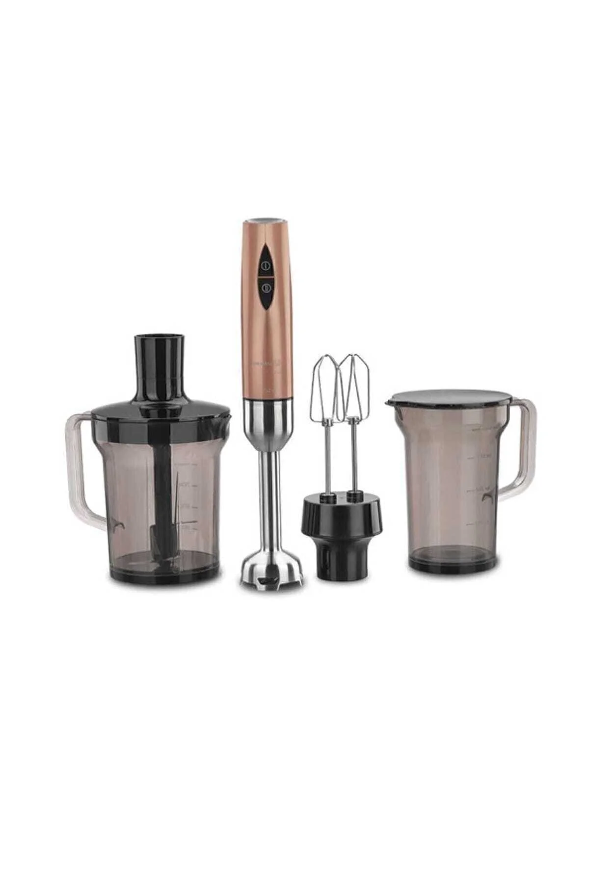 ست مخلوط کن A445 05 VERTEX MEGA BLENDER مجموعه گل رز طلا KORKMAZ