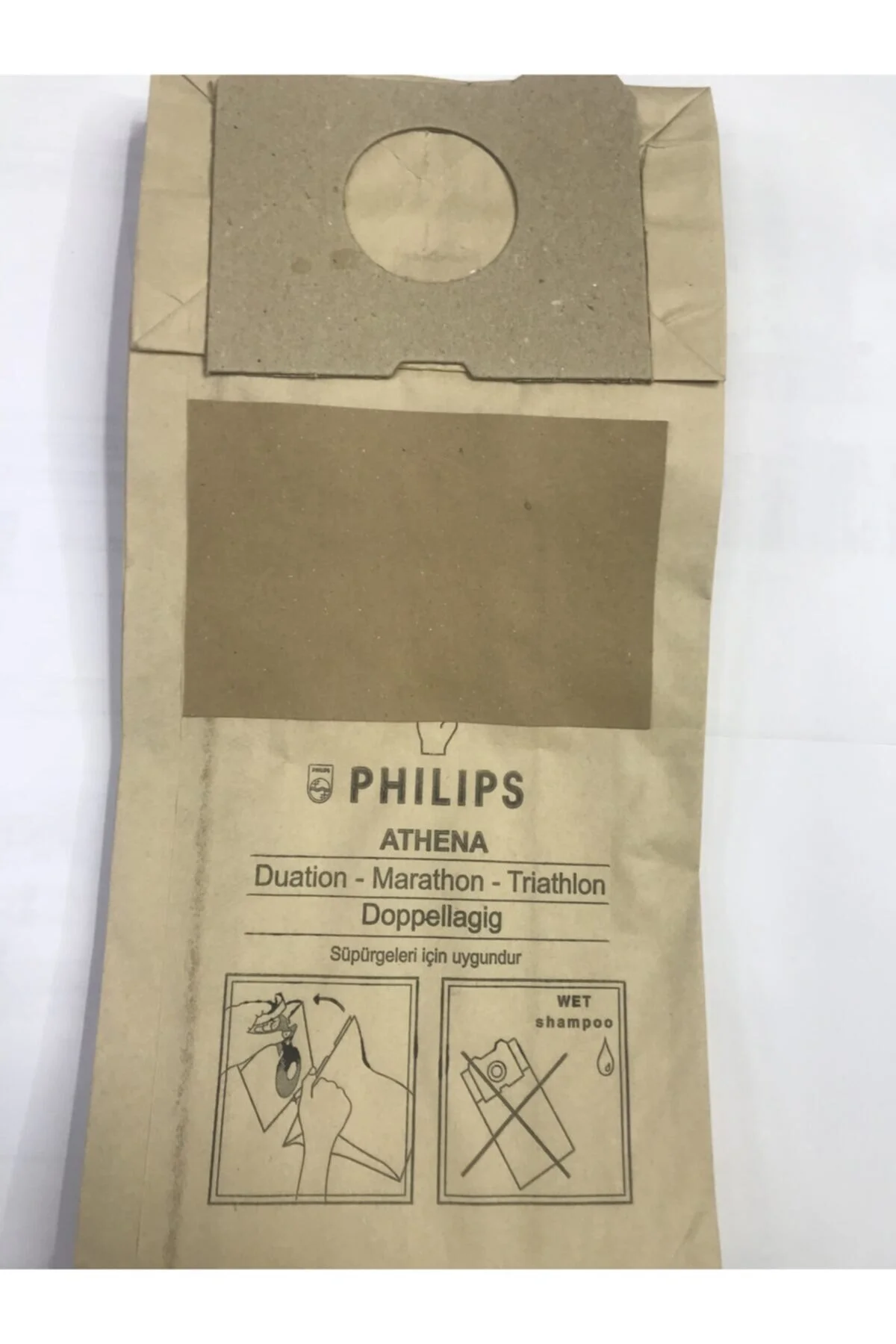 جاروبرقی کیسه دار کاغذ سازگار با سه گانه آتنا فیلیپس Philips