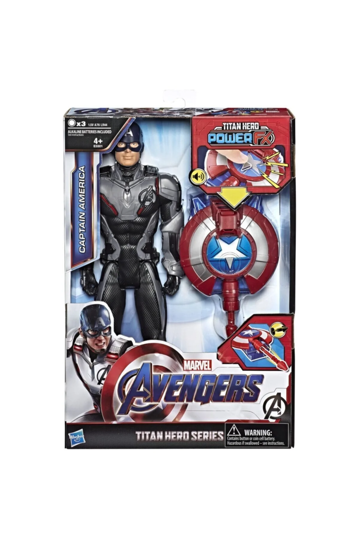 اسباب بازی های فیگور دیگر : ENDGAME TITAN HERO POWER FX CAPTAIN AMERICA FIGURE E3301 AVENGERS
