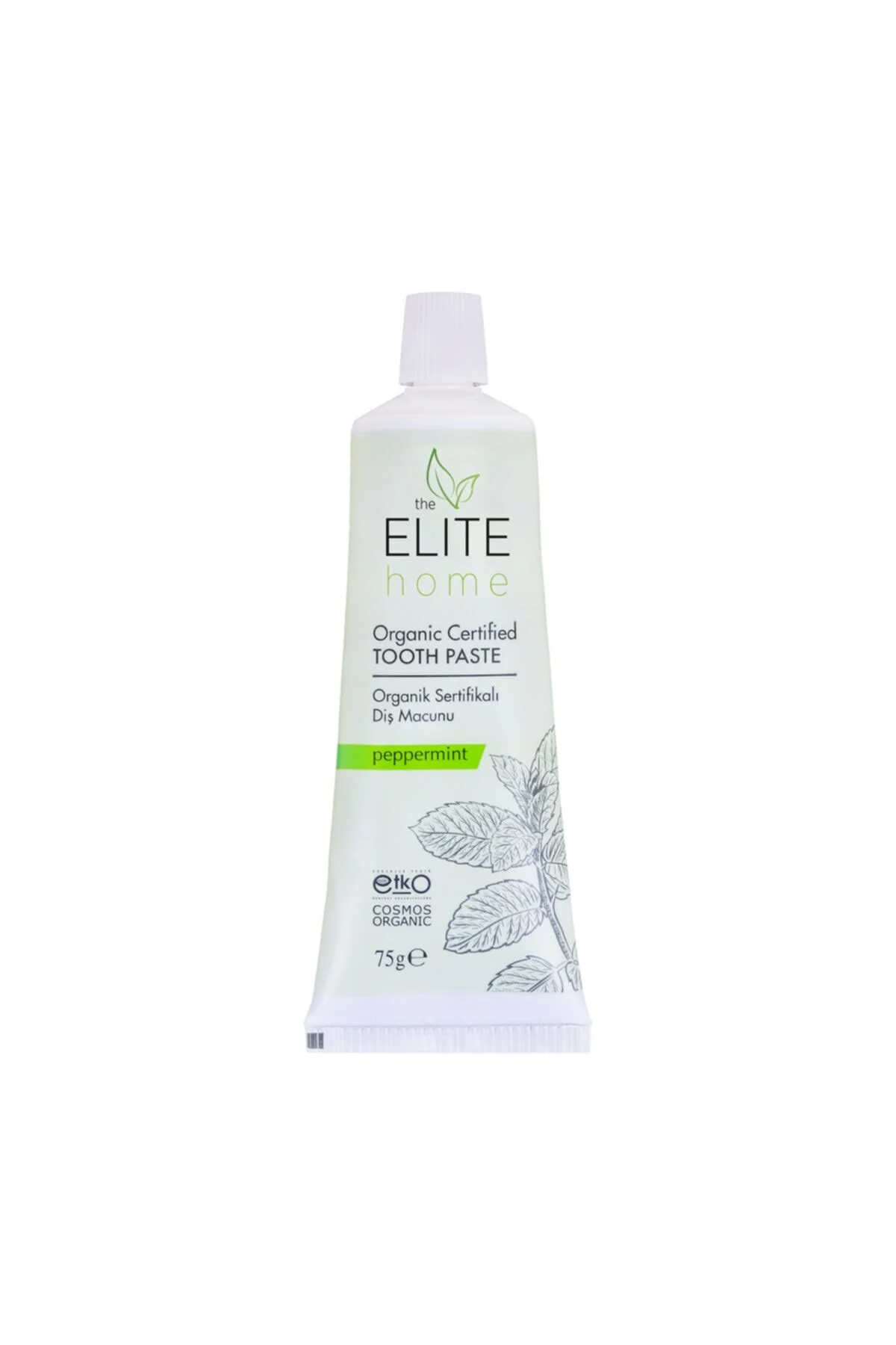 خمیر دندان ارگانیک مخصوص بزرگسالان 75 گرمی با گواهی معتبر The Elite Home