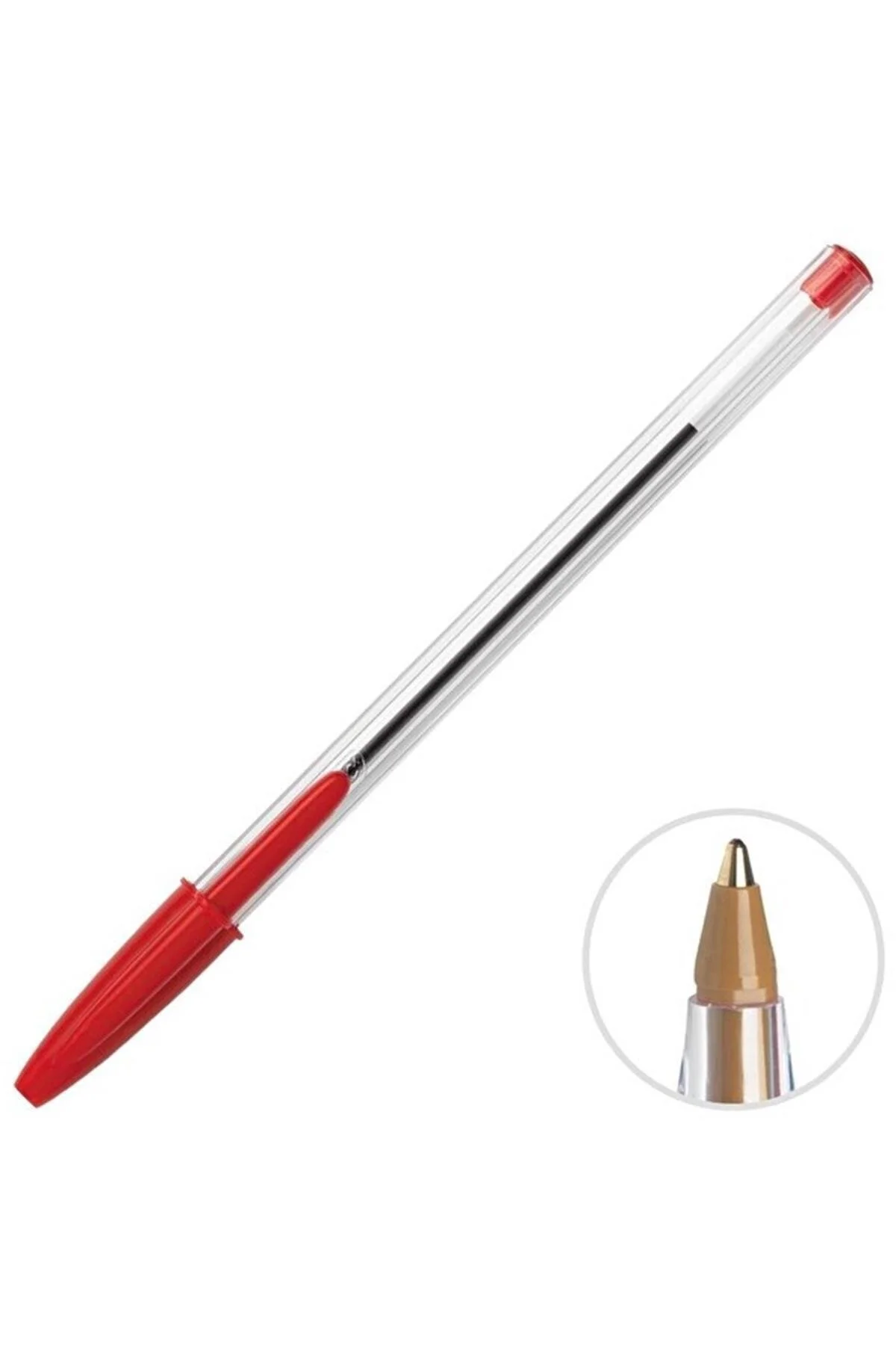 خودکار قرمز مردانه و زنانه برند: PEN 50 بسته بندی: مداد بیک Bic