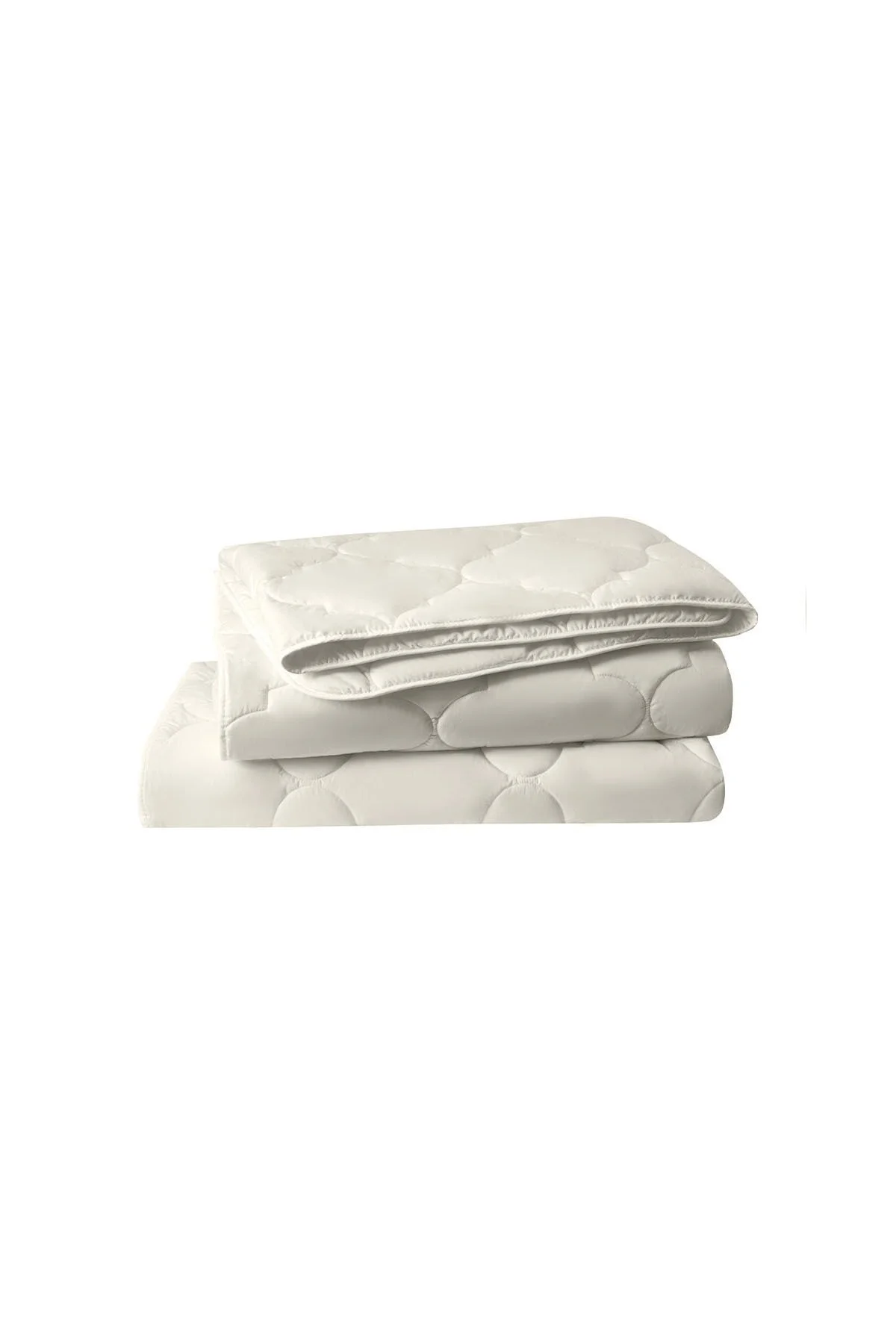 لحاف دو نفره سفید روتختی دوتایی پشم Dulcet 195X215 سانتی متر فیسلر Puffy