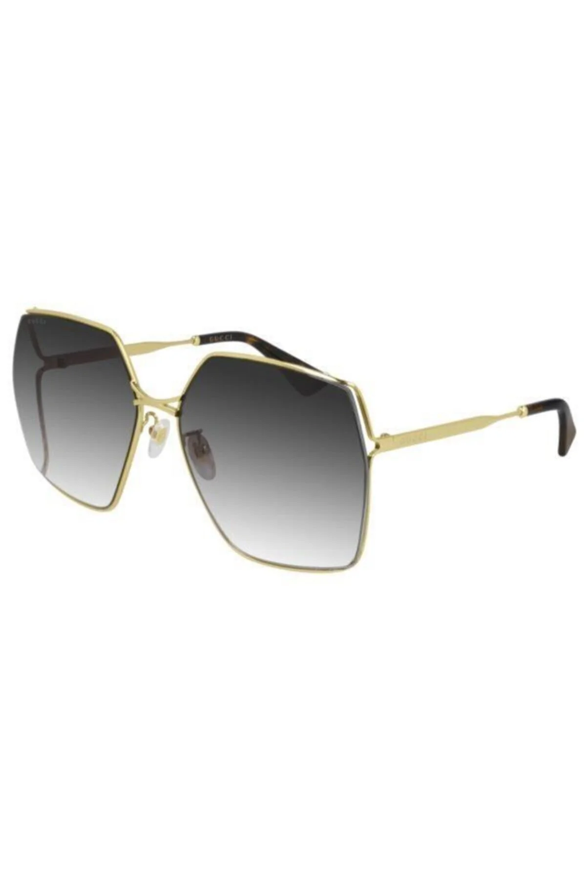 عینک آفتابی زرد زنانه سیاه اورجینال Gucci