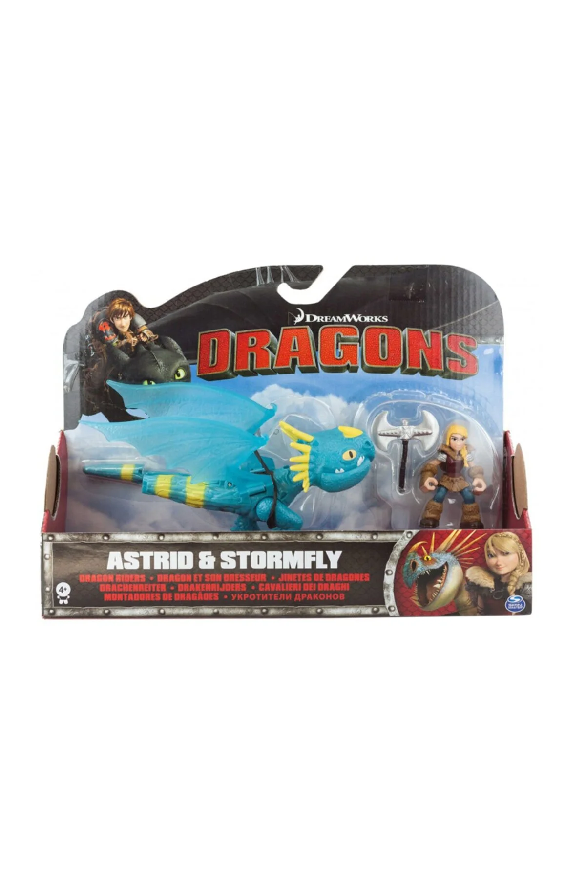 فیگور ست اسباب بازی DRAGONS ASTRID و STORMFLY اصلی Samatli