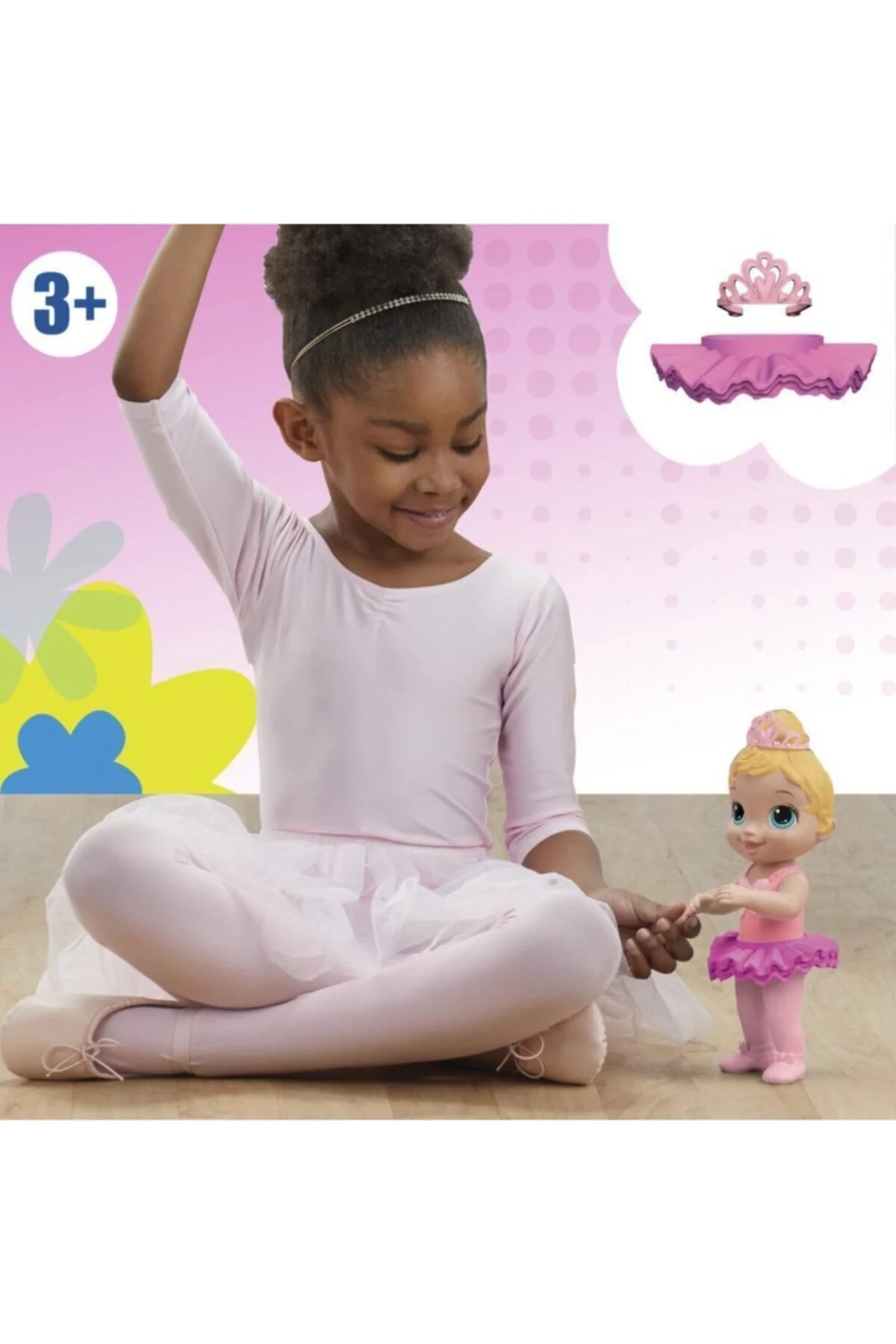 عروسک های مدل پسرانه و دخترانه بچگانه زنده بالرین عزیزم اورجینال Hasbro