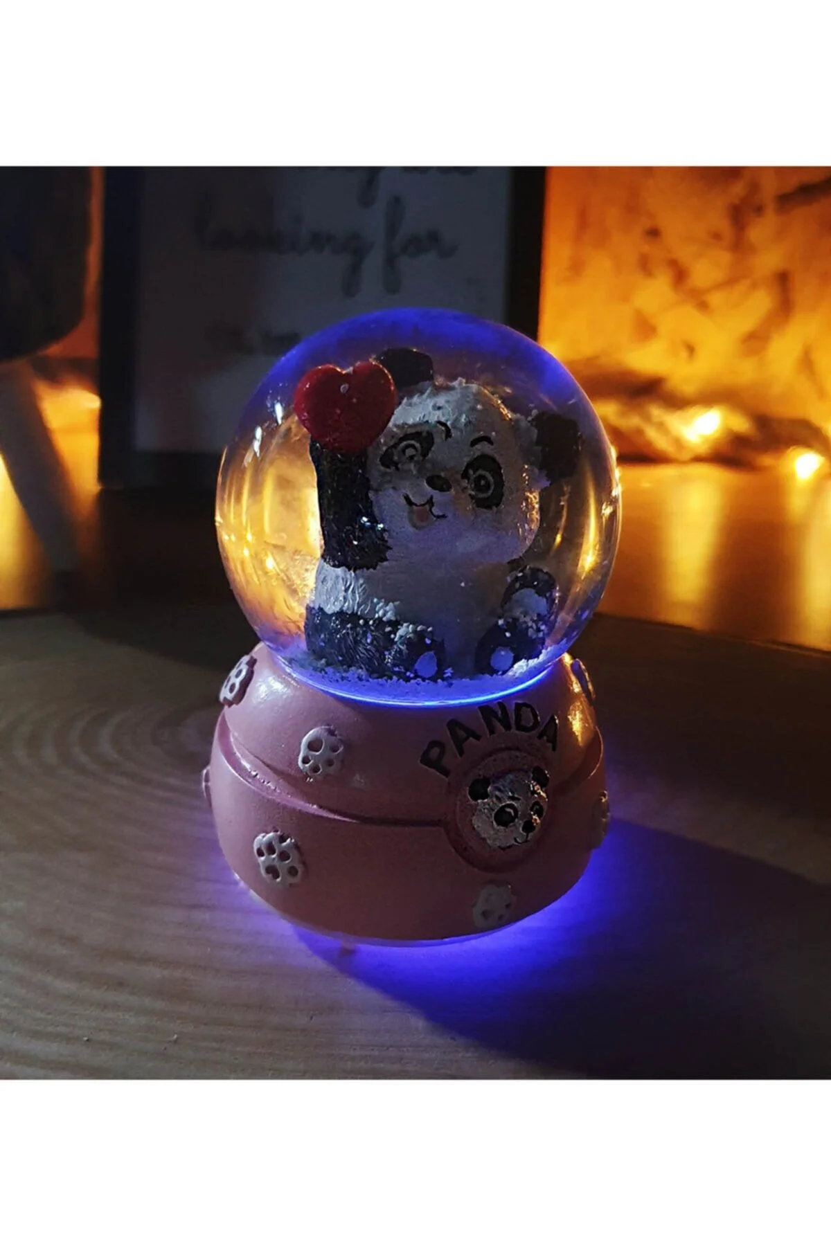 گوی برفی پاندا ناز هدیه ولنتاین SNOW GLOBE از ترکیه Genel Markalar