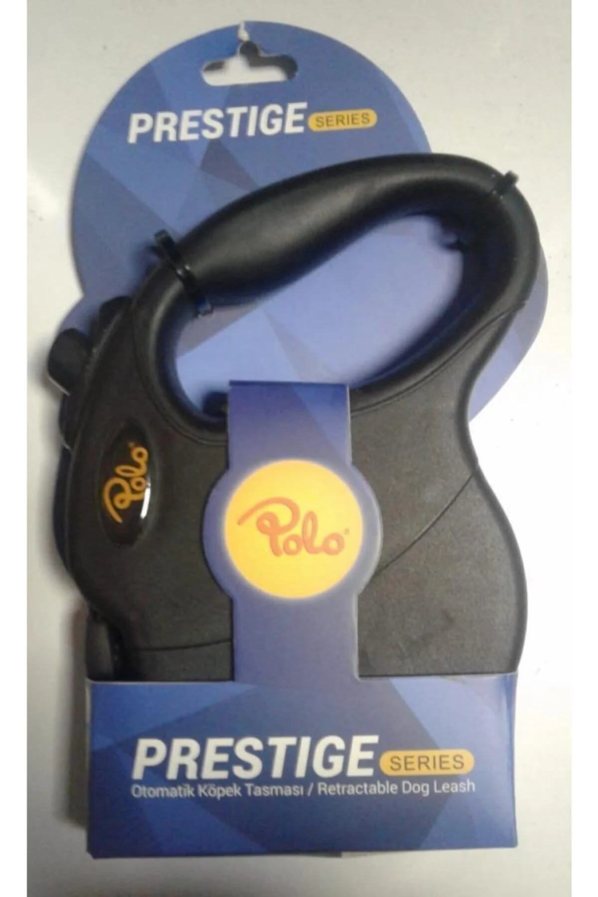 قلاده سگ PRESTIGE FLEXI مشکی AUTOMATIC DOG LEASH S 4M 10KG اورجینال Polo