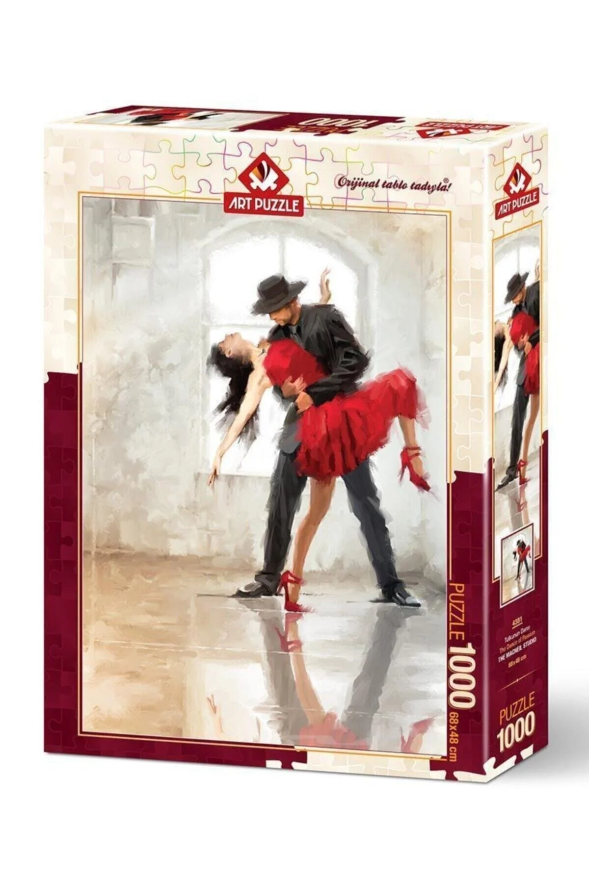 پازل 1000 تکه DANCE OF PASSION Art Puzzle