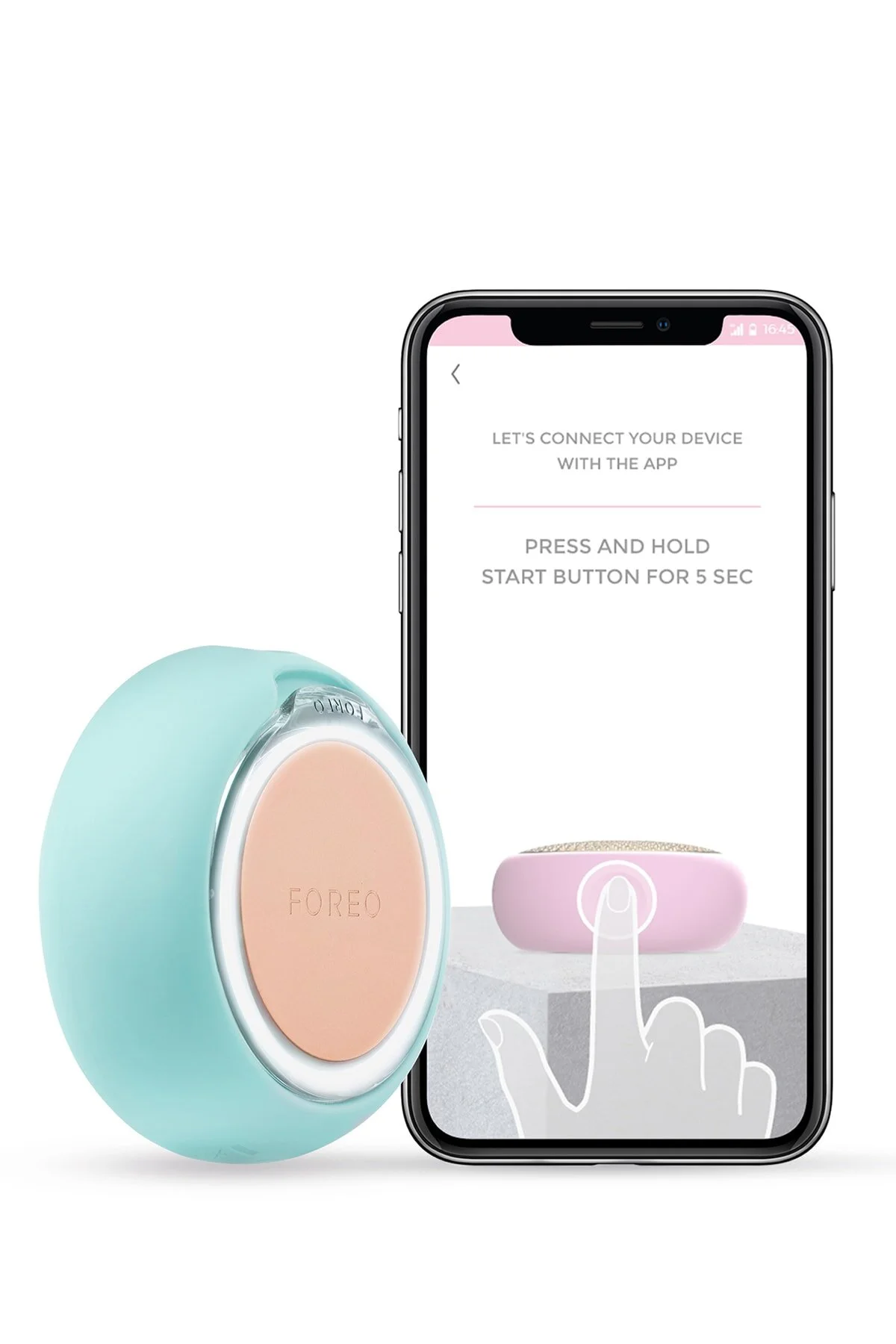 دستگاه شستشوی صورت سبز واتر جت Ufo ™ Mini 2 Mask Power و Light Therapy ماسک روز 7 قطعه من را درست کنید  Foreo