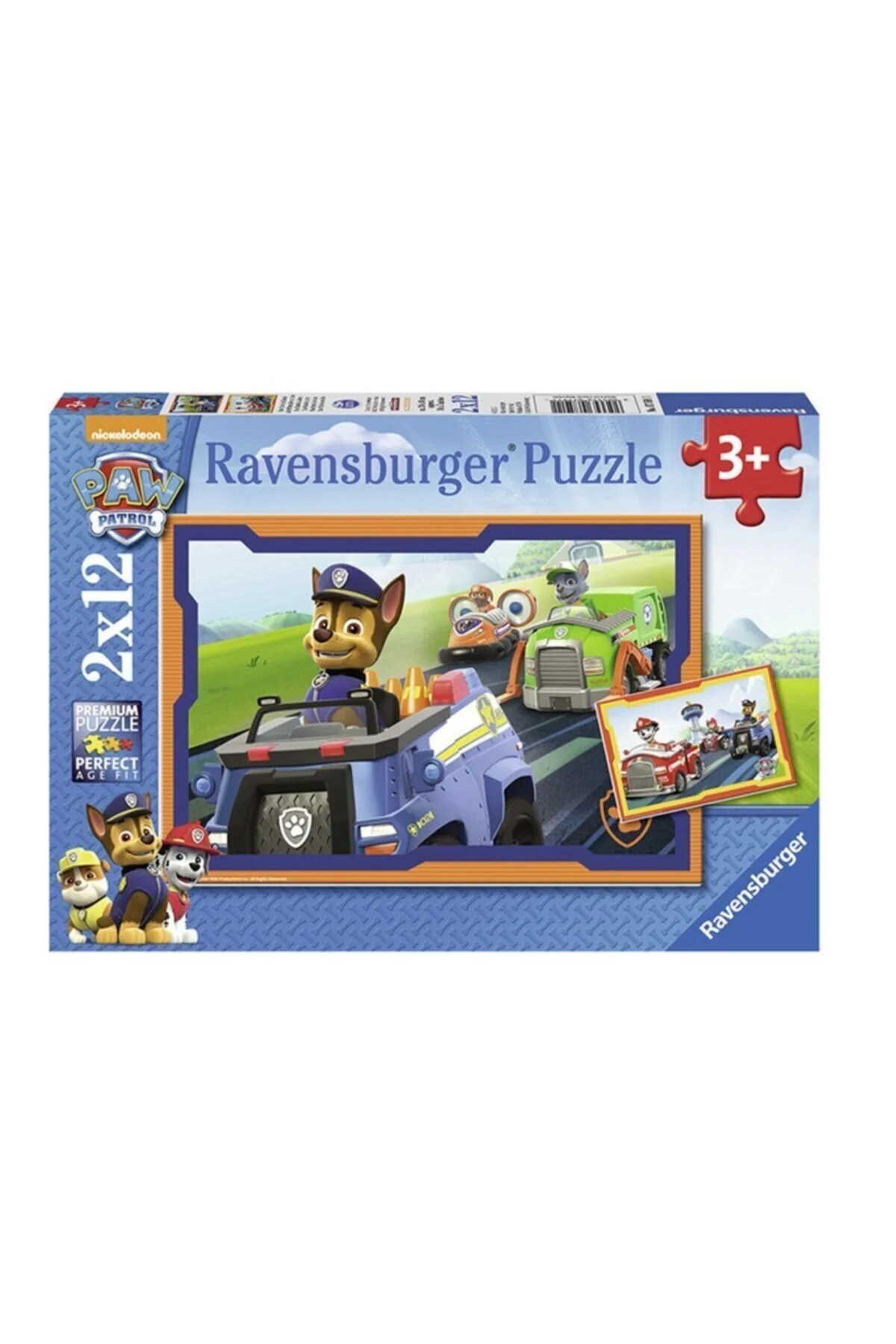 RAVENSBURGER برند: 075911 پاترول Im Einsatz 2x12 Piece Puzzle دسته: Children Pu U250652