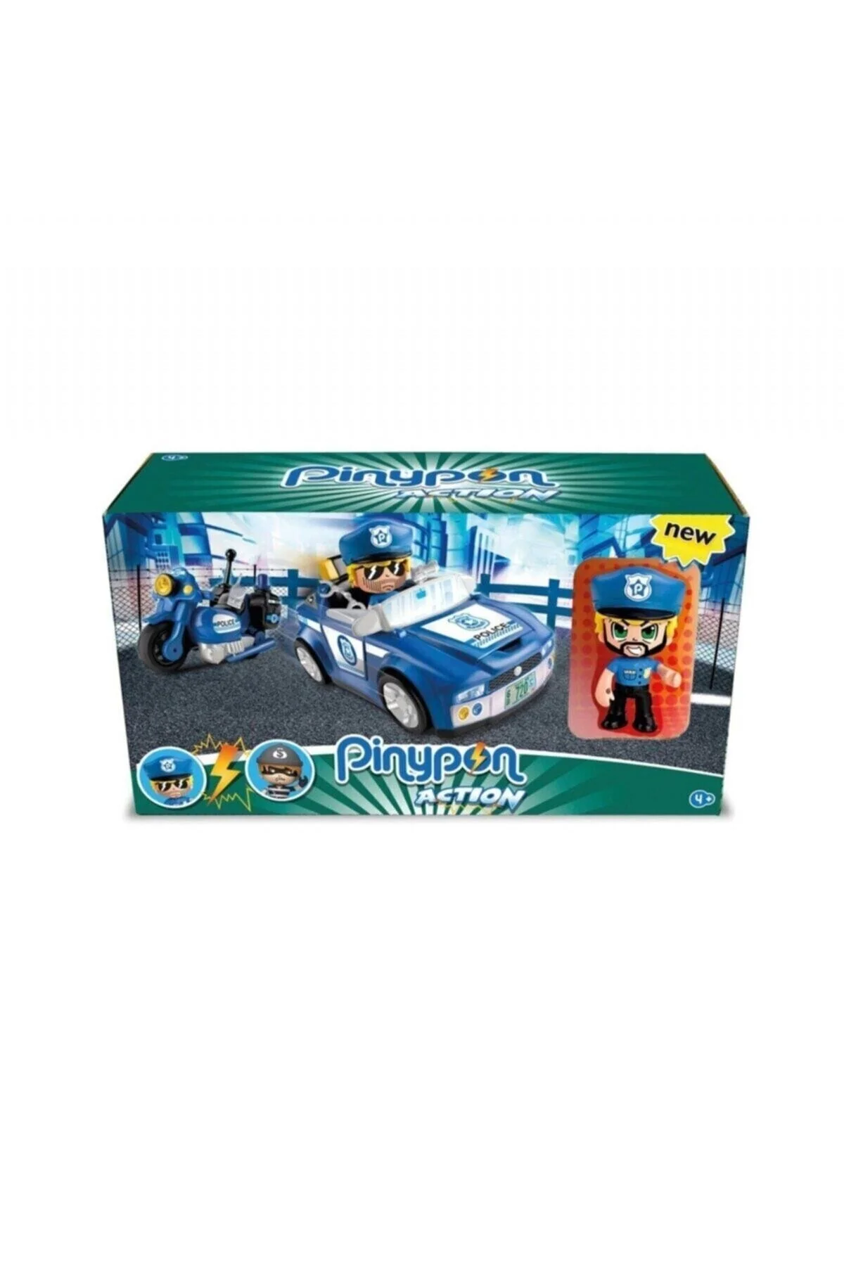 ماشین اسباب بازی GIOCHI PINYON SUPER POLICE CAR 700014495 GIOCHI PREZIOSI