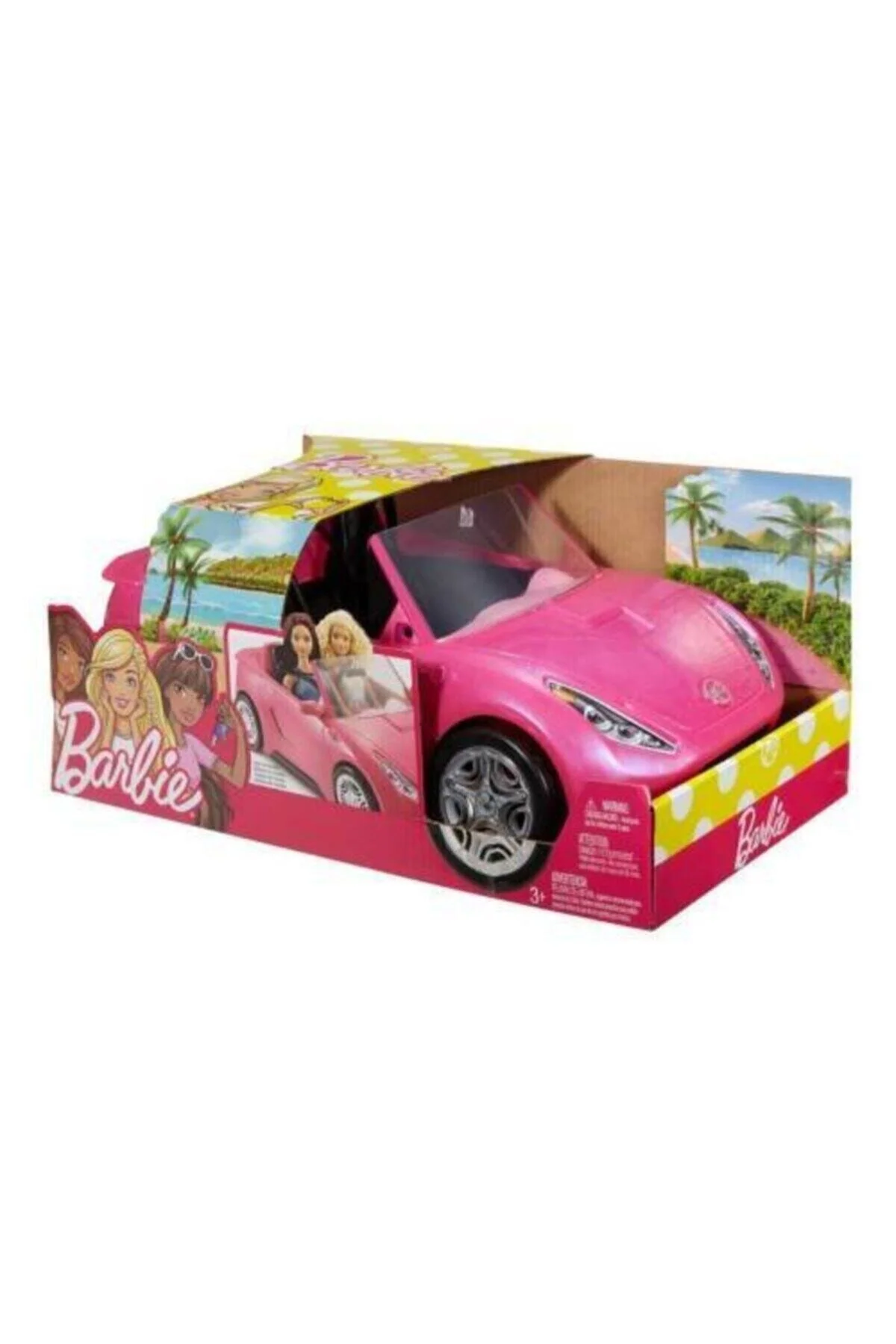 ماشین اسباب بازی BARBIE'S LIFE MALE MATTEL PINK COOL BABY TOY CAR DVX59 Mattel