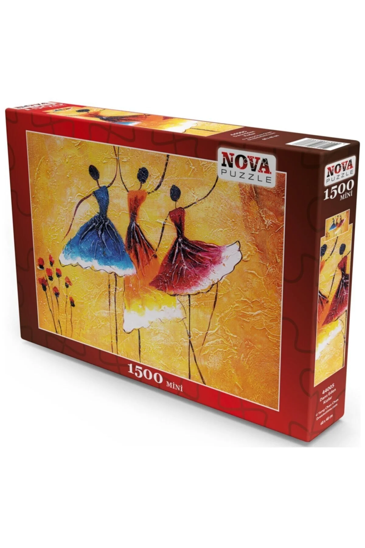 پازل مینی دخترانه رقصنده NOVA 1500 PIECE یونگ چائو چن از ترکیه Nova Puzzle