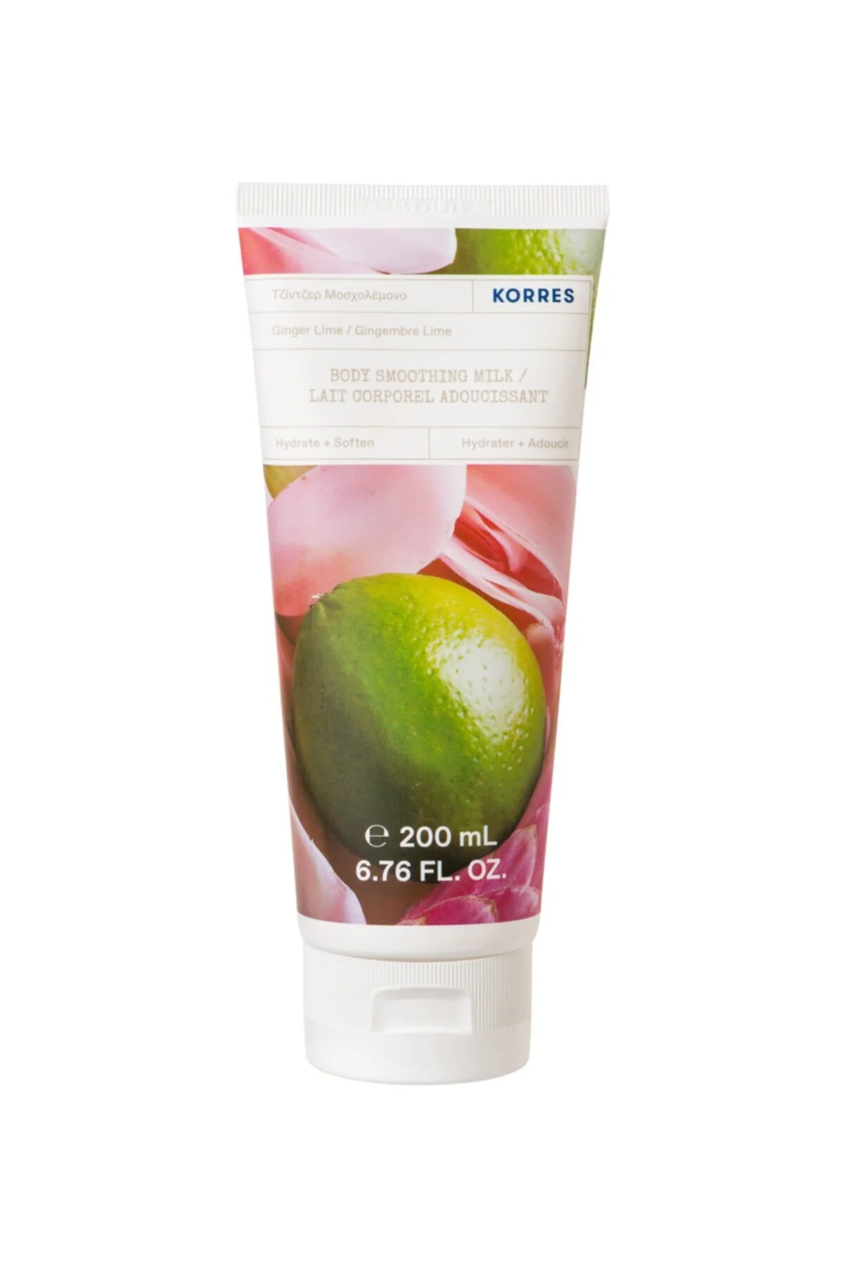 Korres مرطوب کننده بدن با عطر شیر
