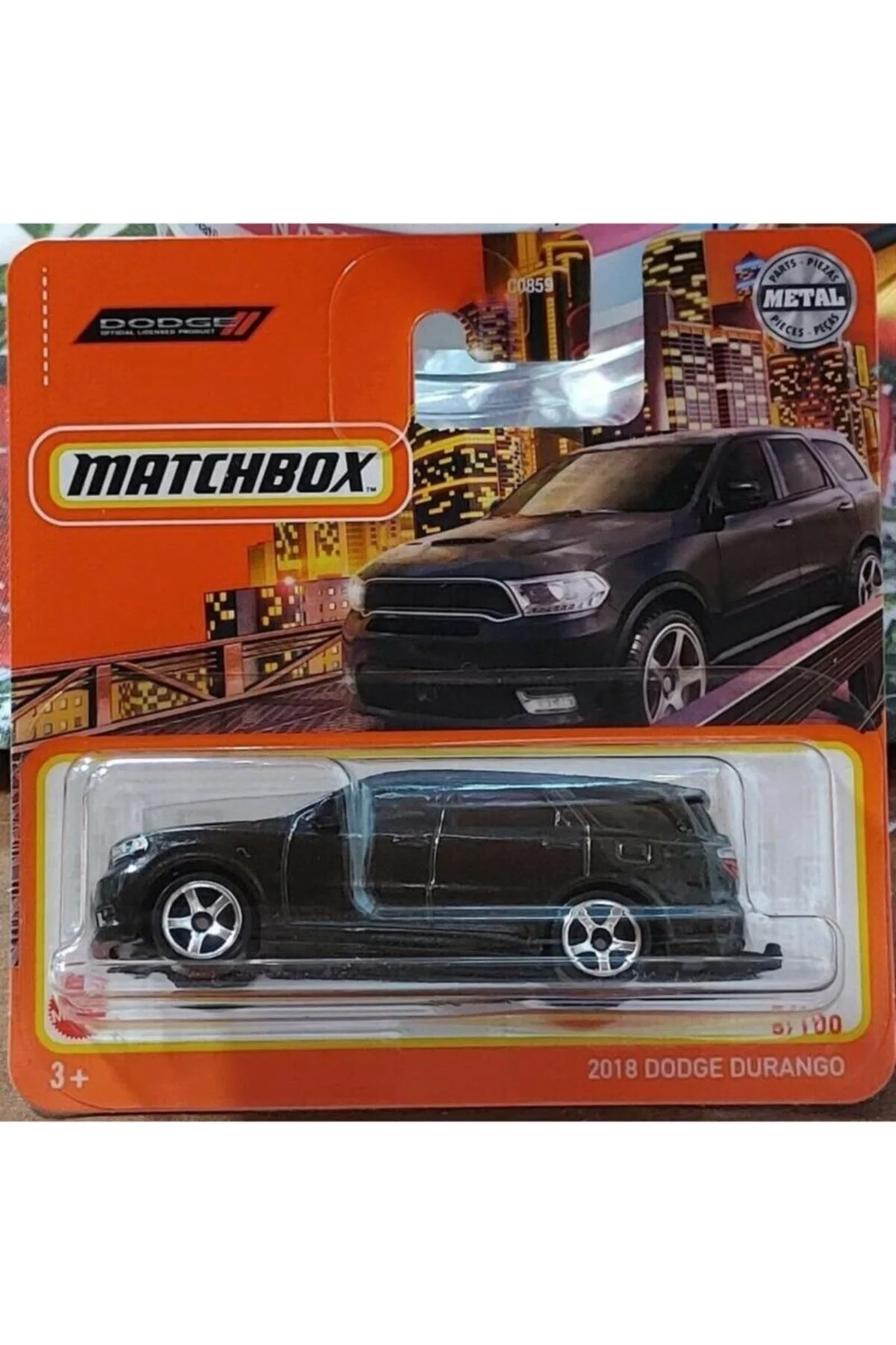 ماشین اسباب بازی MATCHBOX 2018 DODGE DURANGO SINGLE CARS 1 64 SCALE METAL TOY Mattel