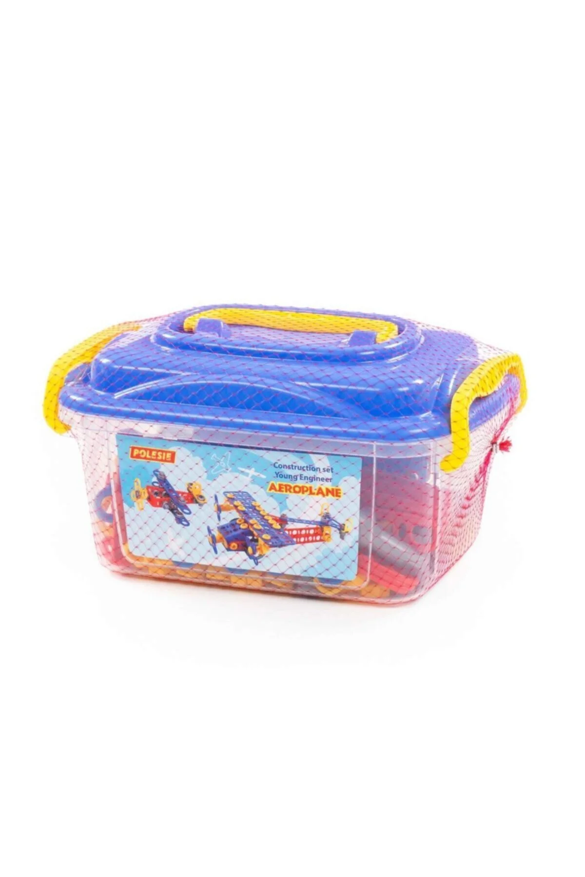 لگو و اسباب بازی های ساخت محور TOY INVENTOR DESIGN PARTS 2 PLANES MULTIPLE 186 PIECES LEGO IN BOX از ترکیه Polesie