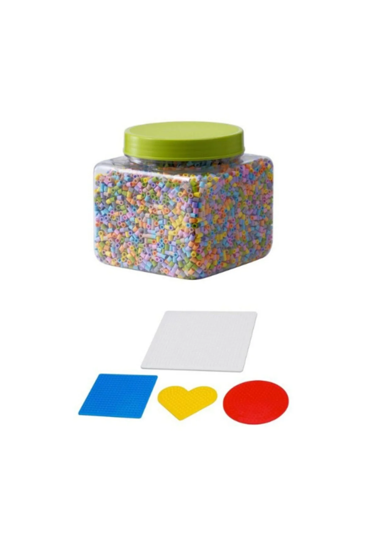 لگو و اسباب بازی های ساخت محور مهره رنگ پاستلی پیسلا + 4 قالب از ترکیه IKEA