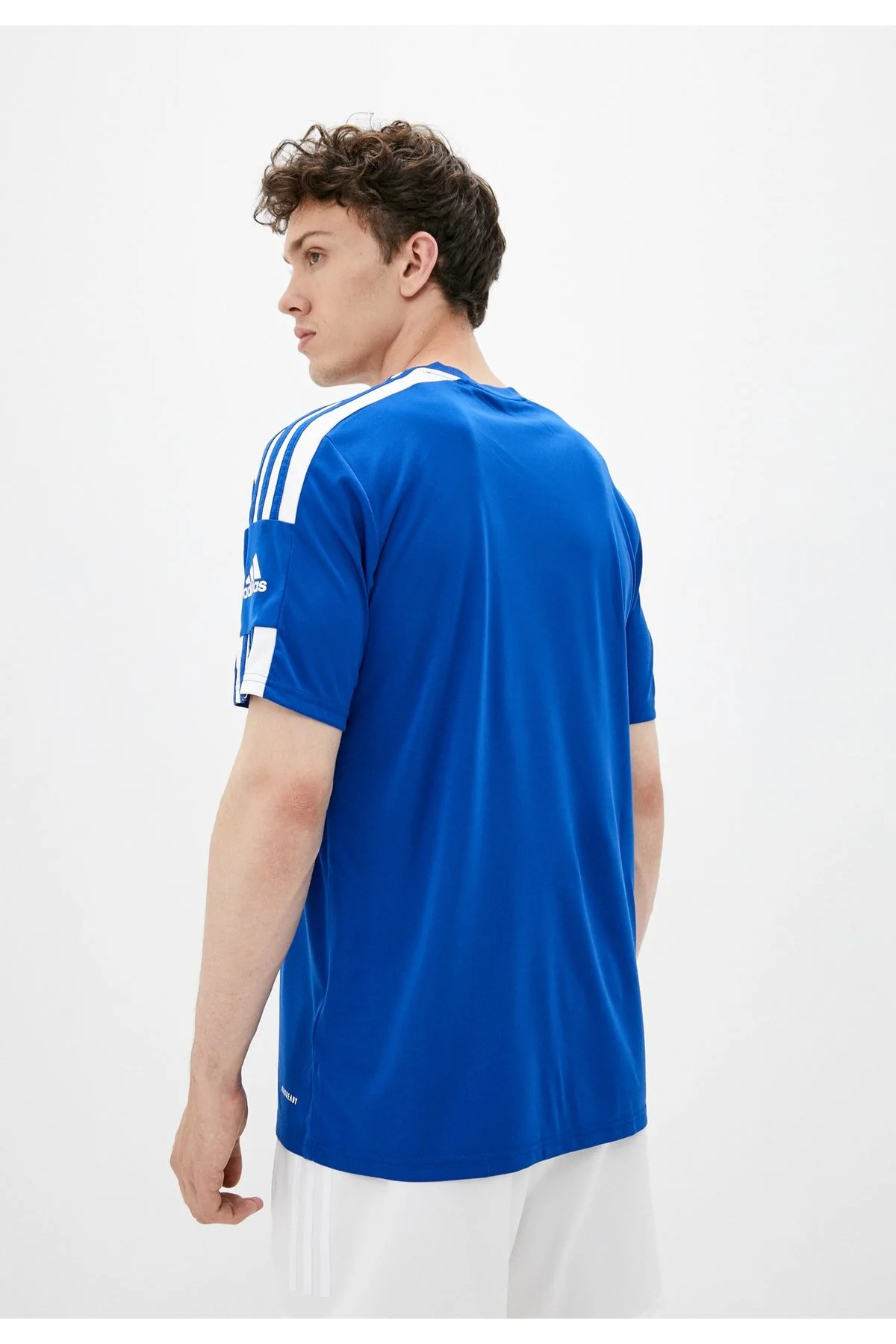 پیراهن فوتبال سفید مردانه SPAD 21 JSY SS اورجینال adidas