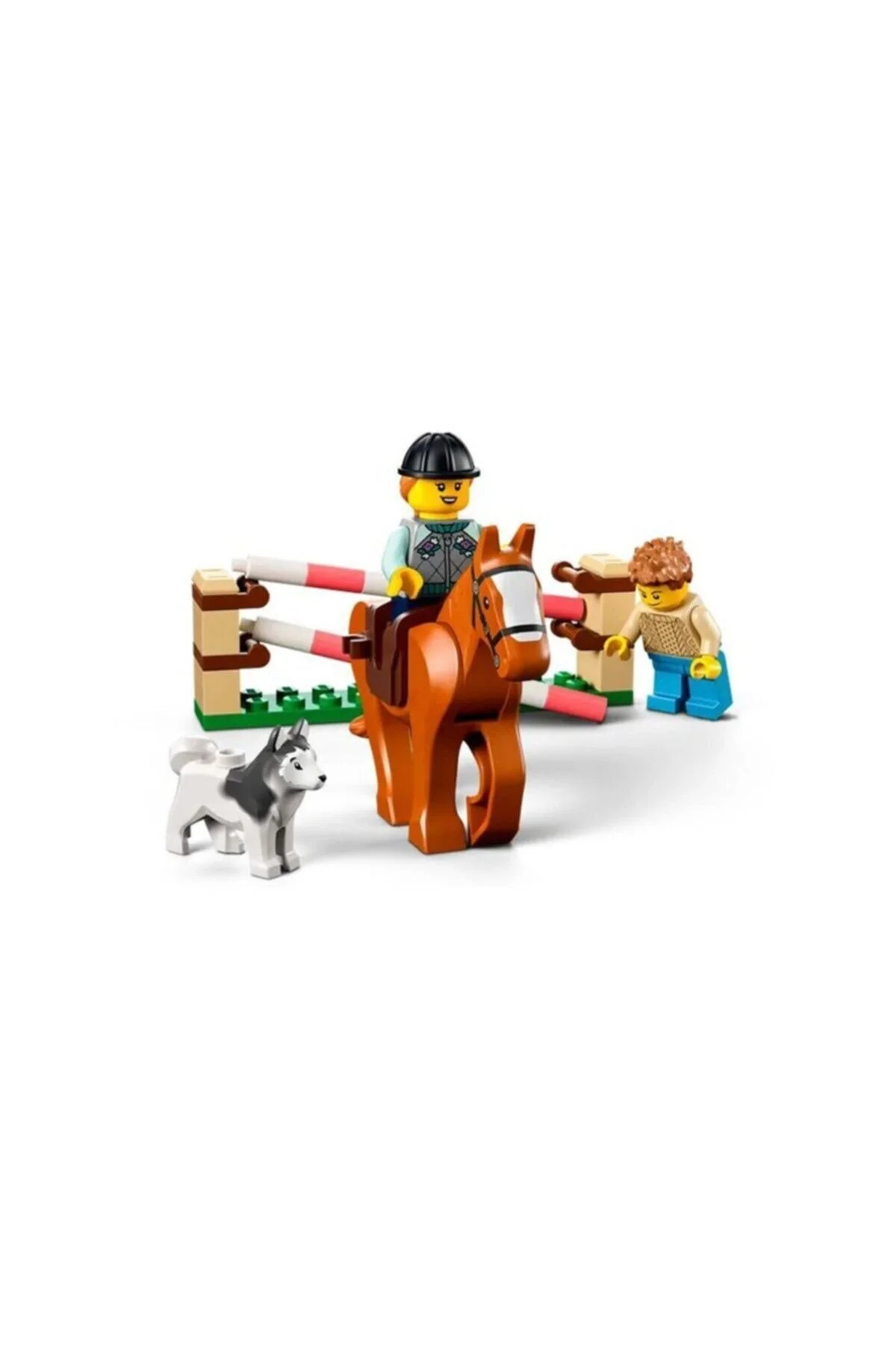 لگو و اسباب بازی های ساخت محور وسیله نقلیه حمل نقل اسب YSFX 60327 LIFE SELL 721051 LEGO