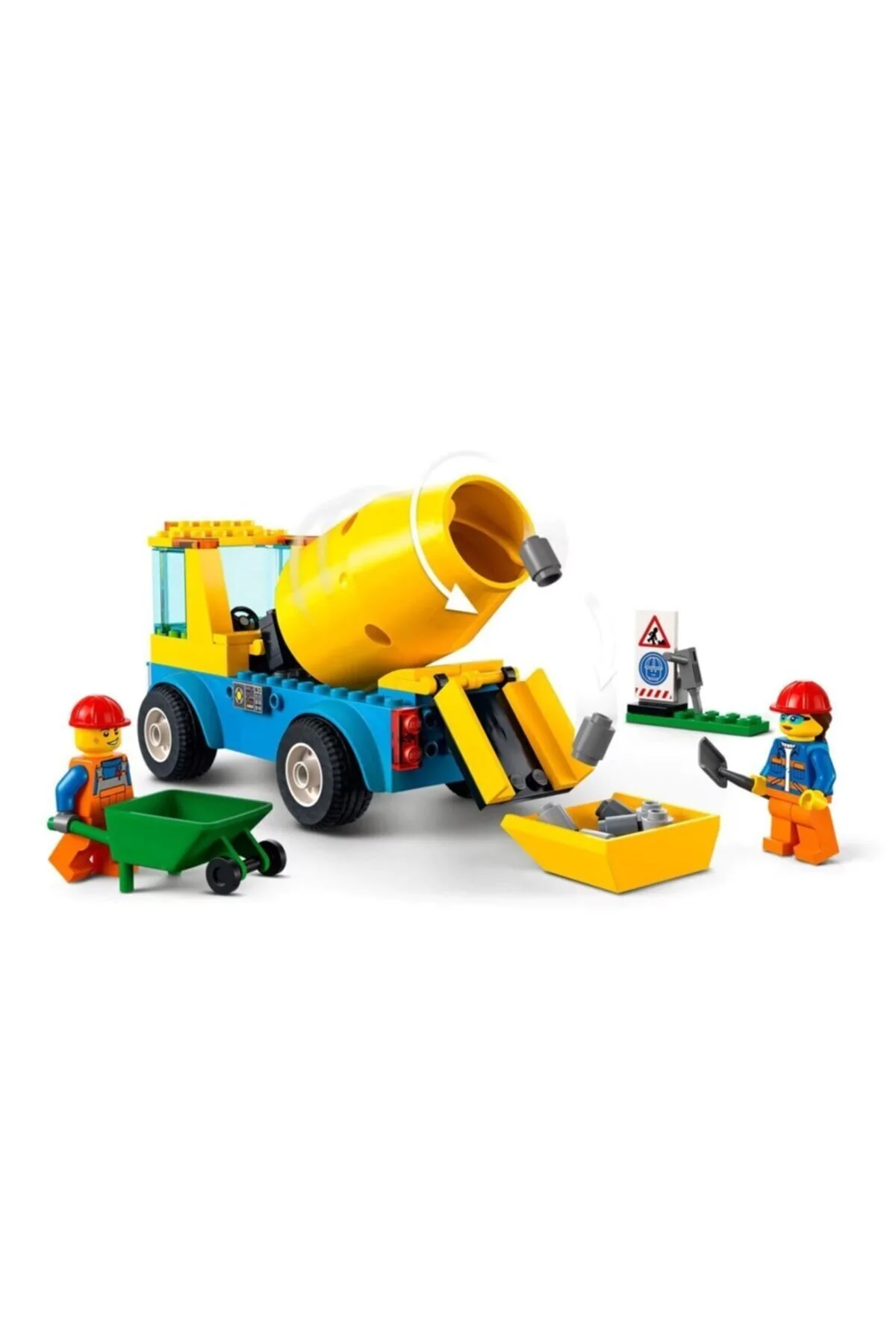 لگو و اسباب بازی های ساخت محور شهر میکسر بتن 60325 از ترکیه LEGO